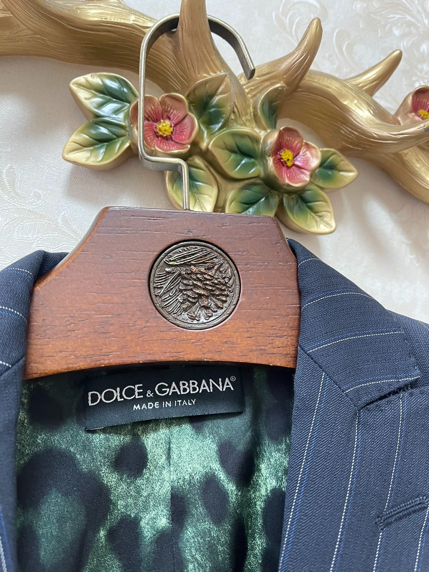 Dolce & Gabbana DG Runway Women's Double-Stripe Blazer Size M / US 6-8 / IT 42-44 - 2 Thumbnail