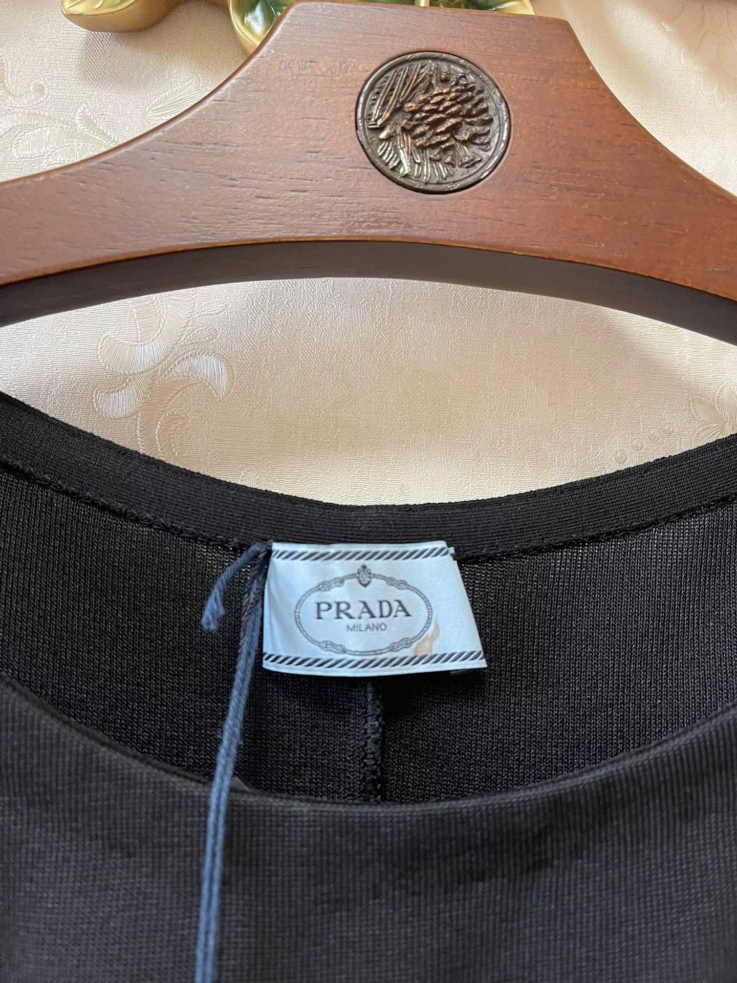 Prada Prada Classic Triangle Logo Dress Size M / US 6-8 / IT 42-44 - 2 Thumbnail