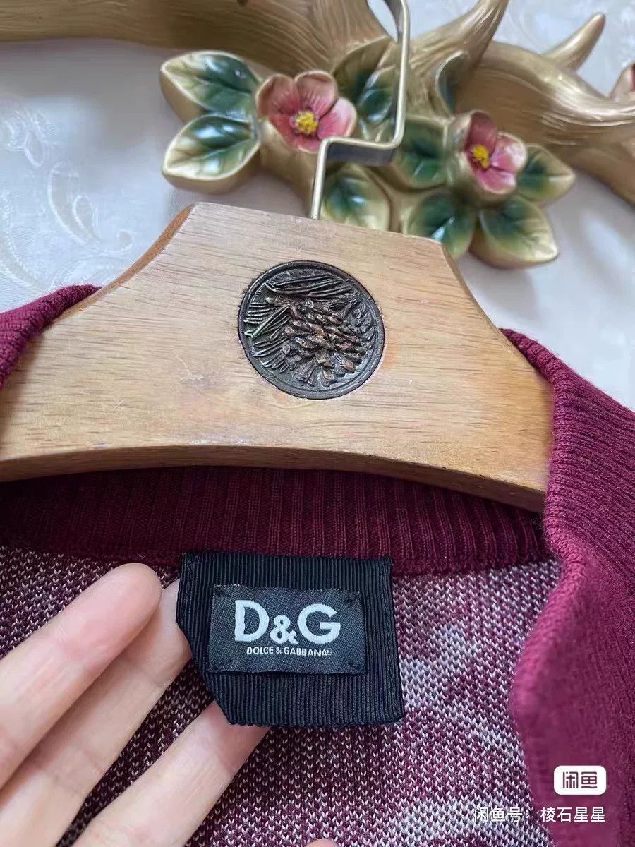 Dolce & Gabbana DG Runway Wool Nordic Christmas Cardigan Size M / US 6-8 / IT 42-44 - 4 Thumbnail
