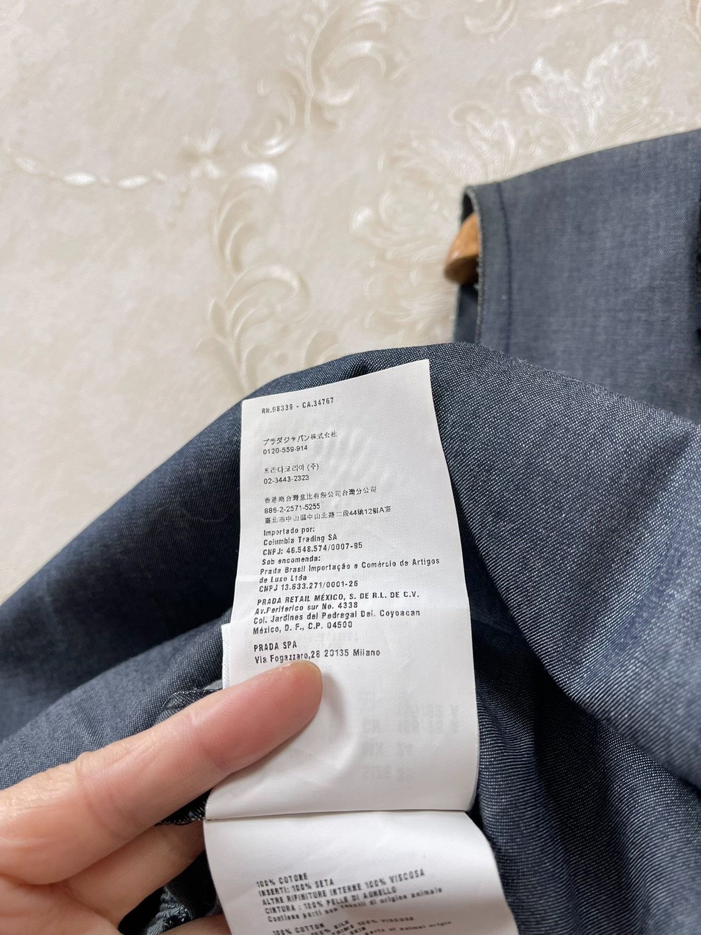 Miu Miu Miu Miu Runway Yang Mi Denim Dress Size M / US 6-8 / IT 42-44 - 5 Thumbnail