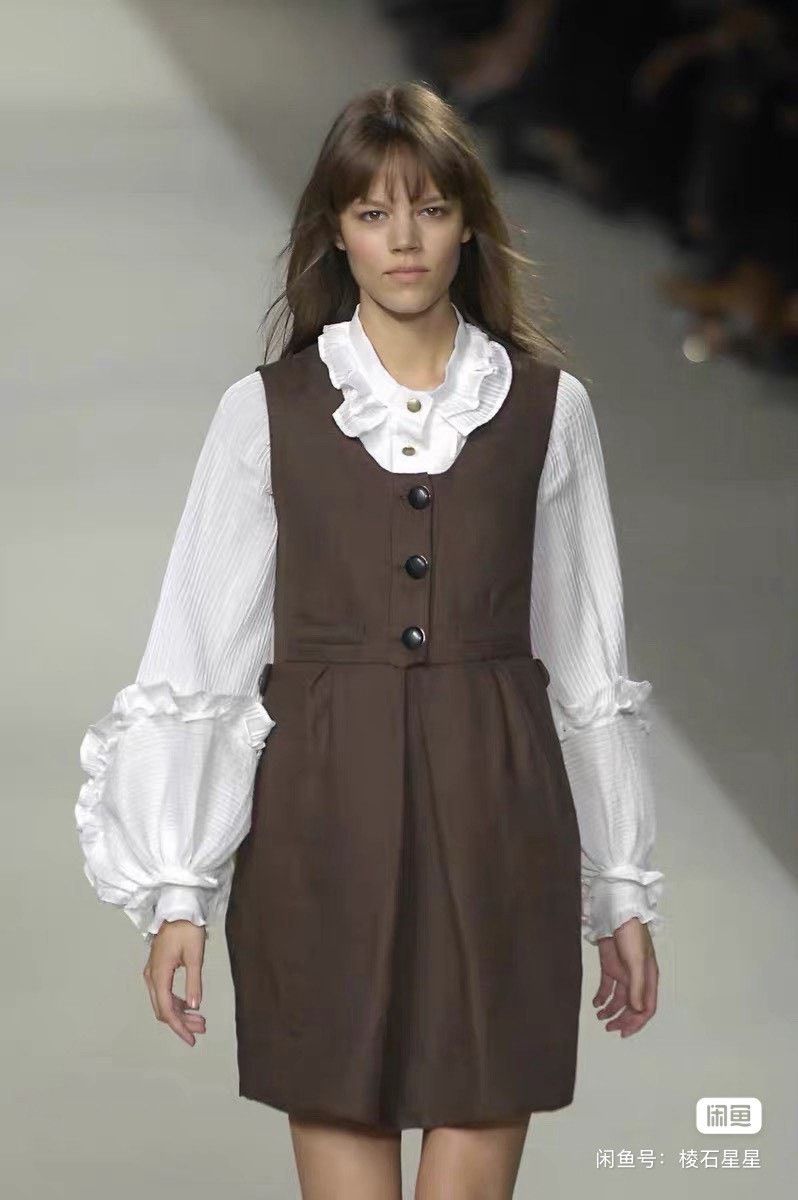 Chloe Chloe New Runway Caramel Sleeveless Pinafore Size M / US 6-8 / IT 42-44 - 2 Thumbnail