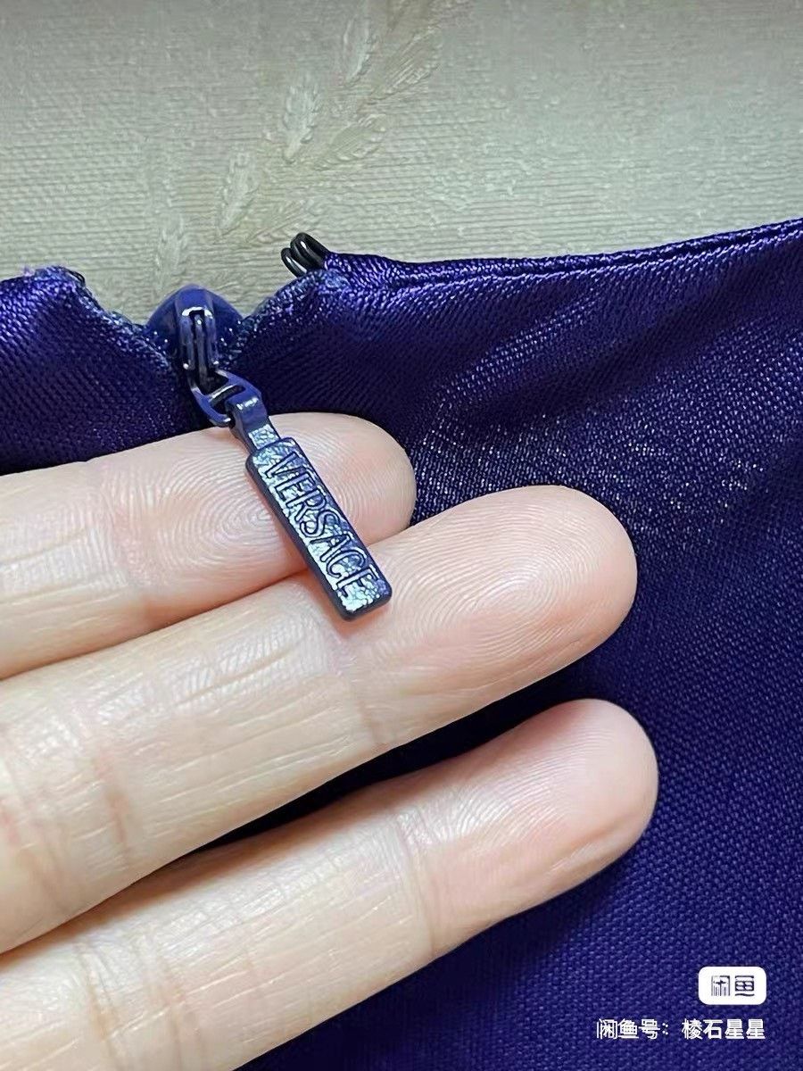Versace Versace Runway Purple Formal Dress Size M / US 6-8 / IT 42-44 - 6 Thumbnail