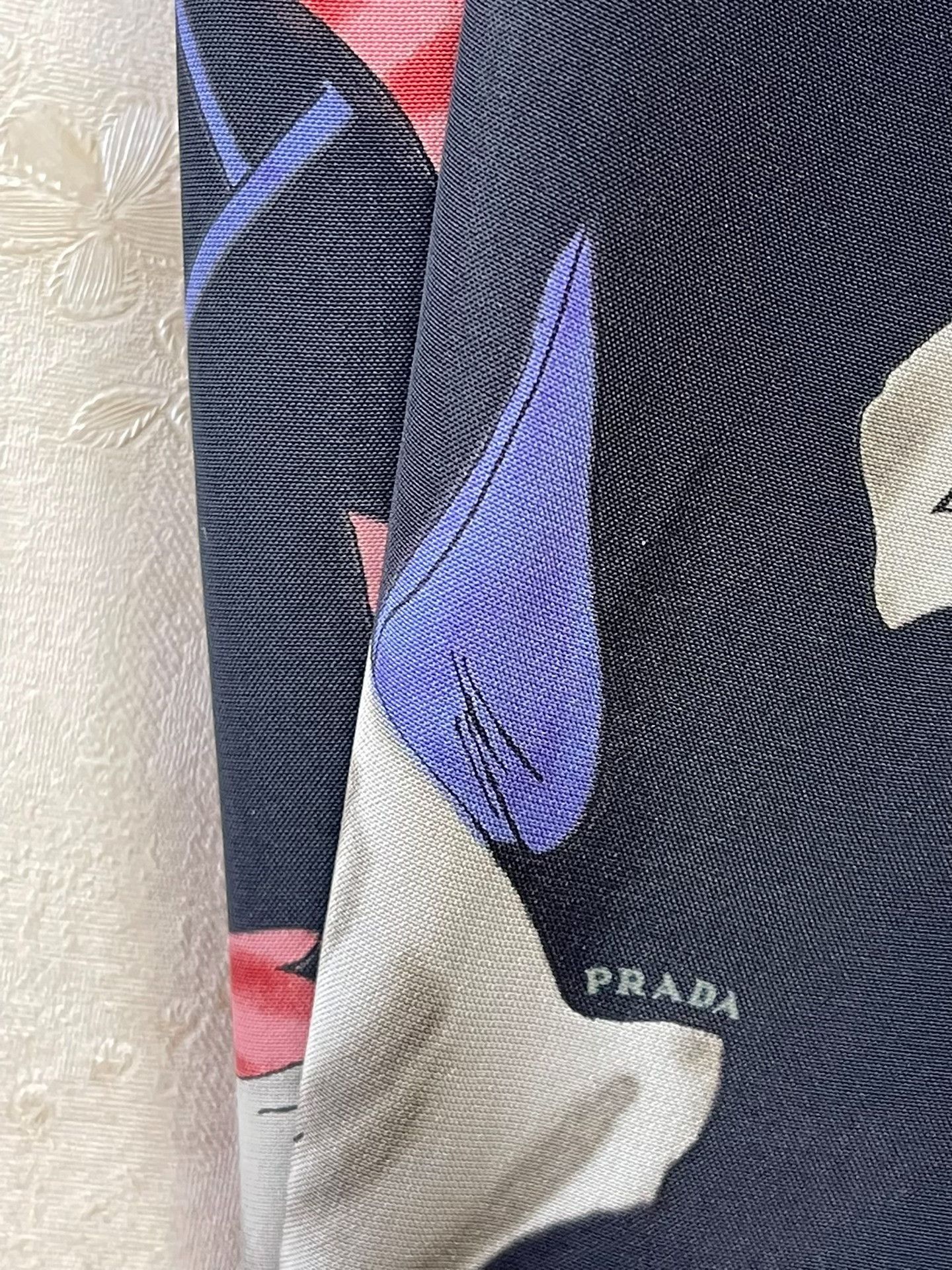 Prada Prada Runway Floral Print Coat Size M / US 6-8 / IT 42-44 - 7 Thumbnail