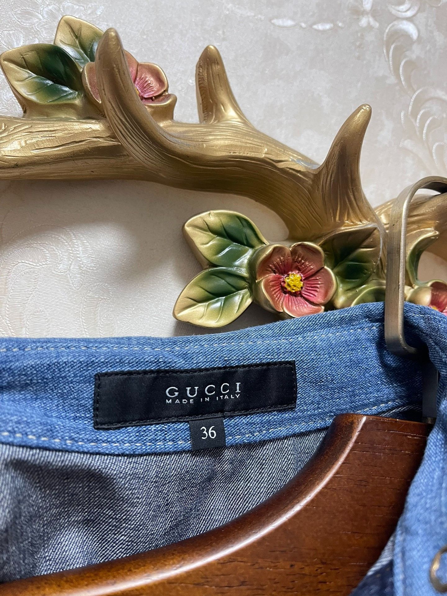 Gucci Gucci Runway Sleeveless Denim Dress Size M / US 6-8 / IT 42-44 - 3 Thumbnail