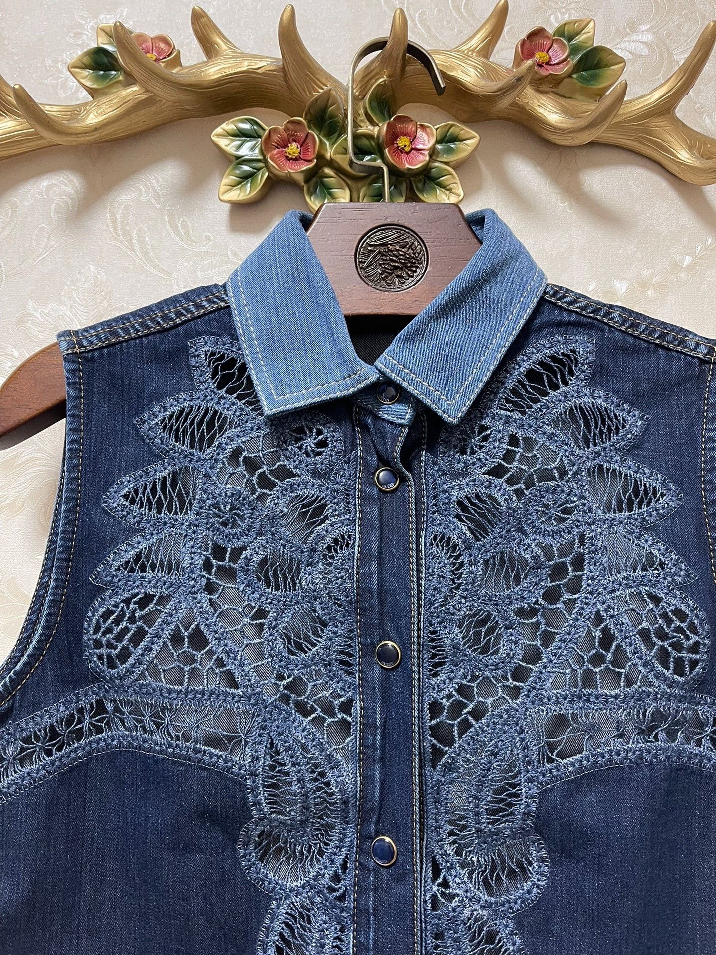 Gucci Gucci Runway Sleeveless Denim Dress Size M / US 6-8 / IT 42-44 - 6 Thumbnail