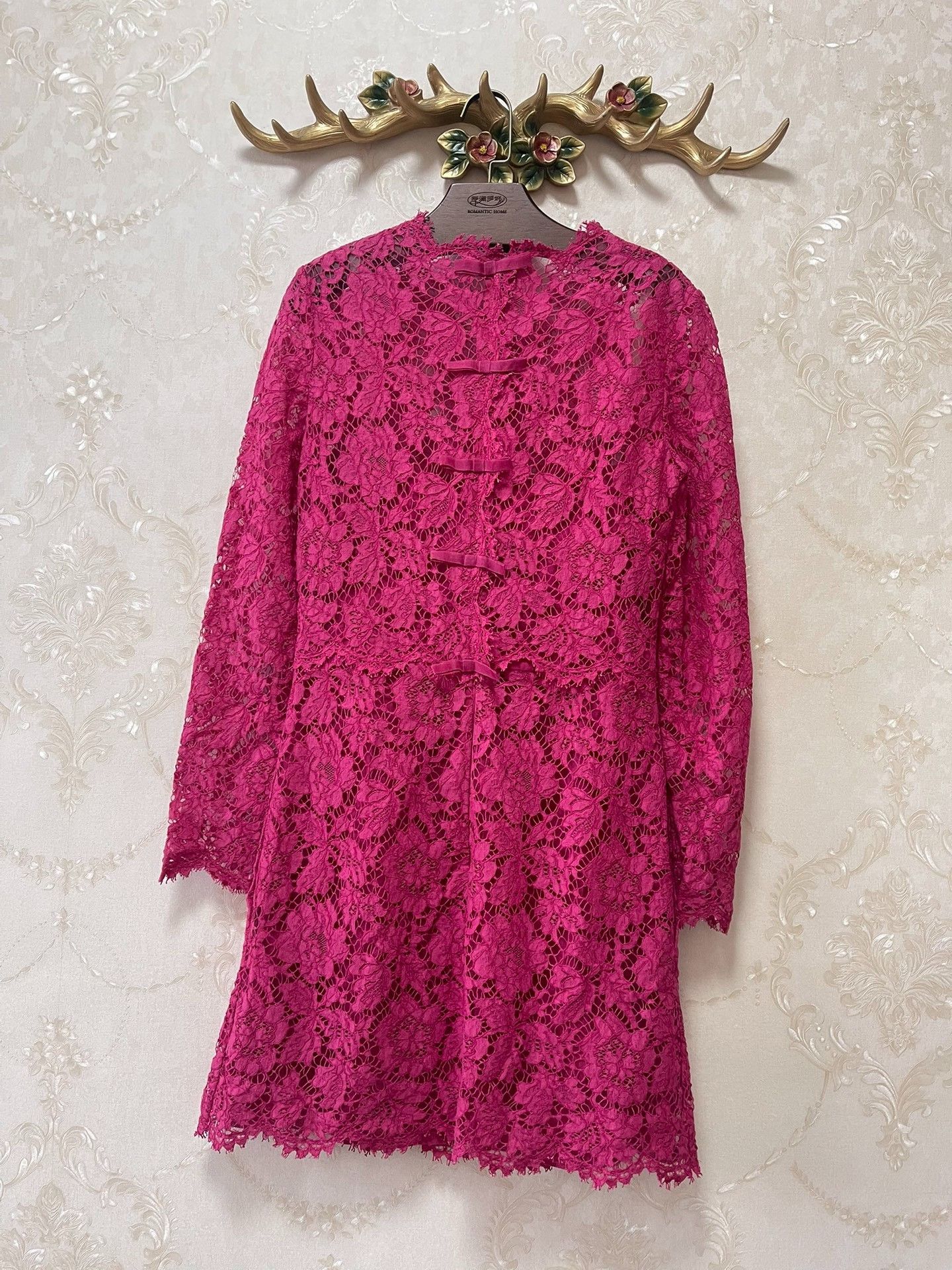 Valentino Valentino Classic Lace Dress Size M / US 6-8 / IT 42-44 - 7 Thumbnail