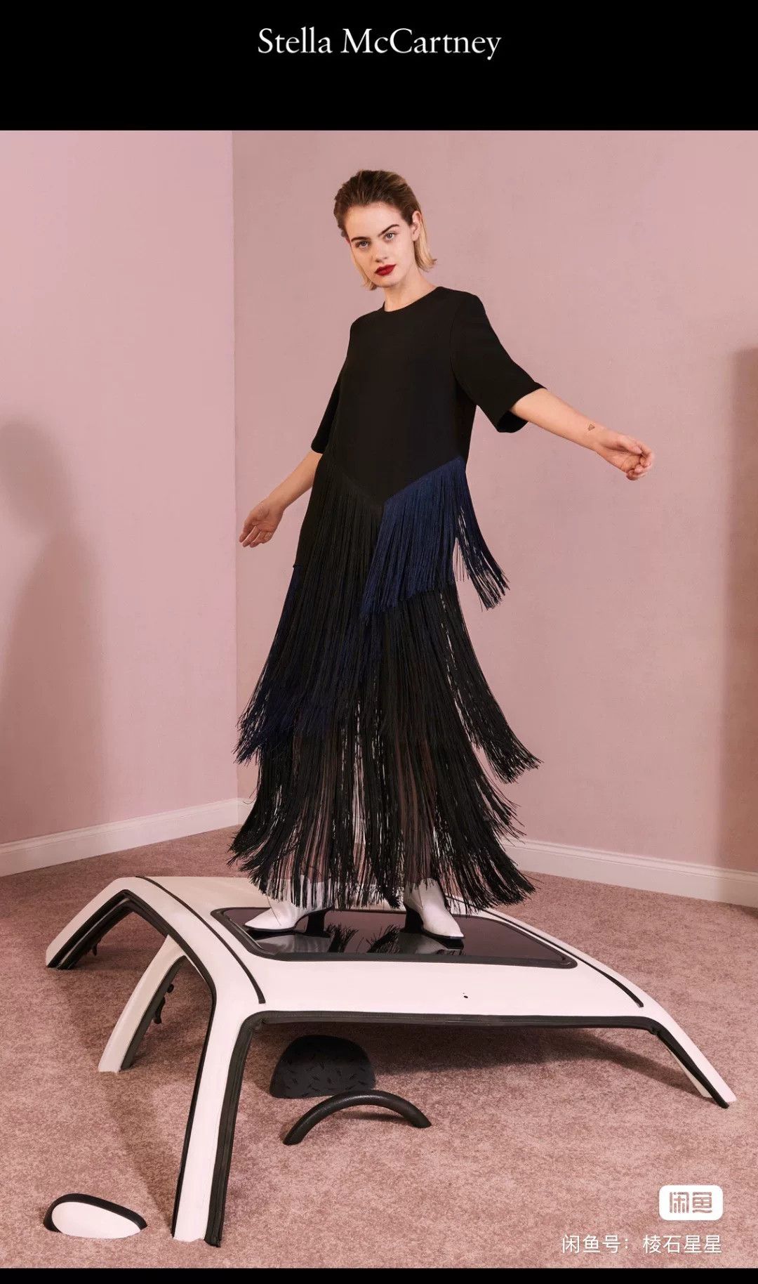 Stella McCartney Stella McCartney Fringe Runway Dress Size M / US 6-8 / IT 42-44 - 2 Thumbnail