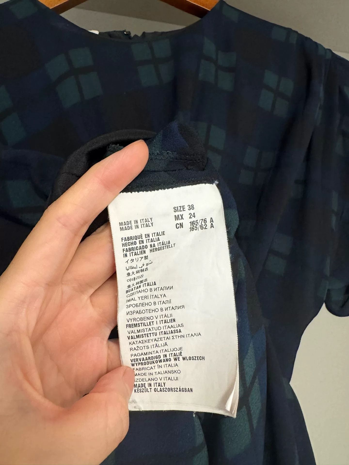 Miu Miu Miu Miu British Plaid Dress Size M / US 6-8 / IT 42-44 - 3 Thumbnail