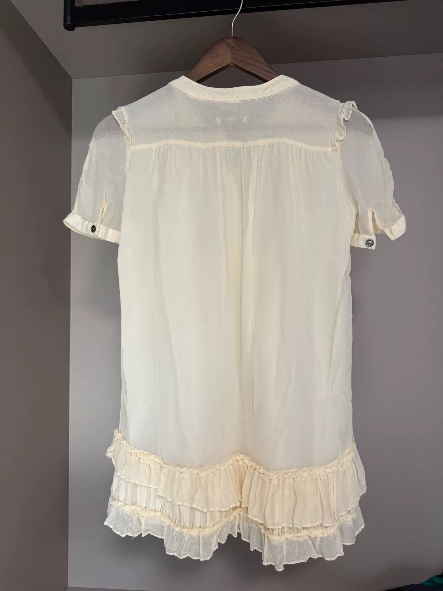 Burberry Burberry Silk Top T-Shirt Size M / US 6-8 / IT 42-44 - 5 Thumbnail