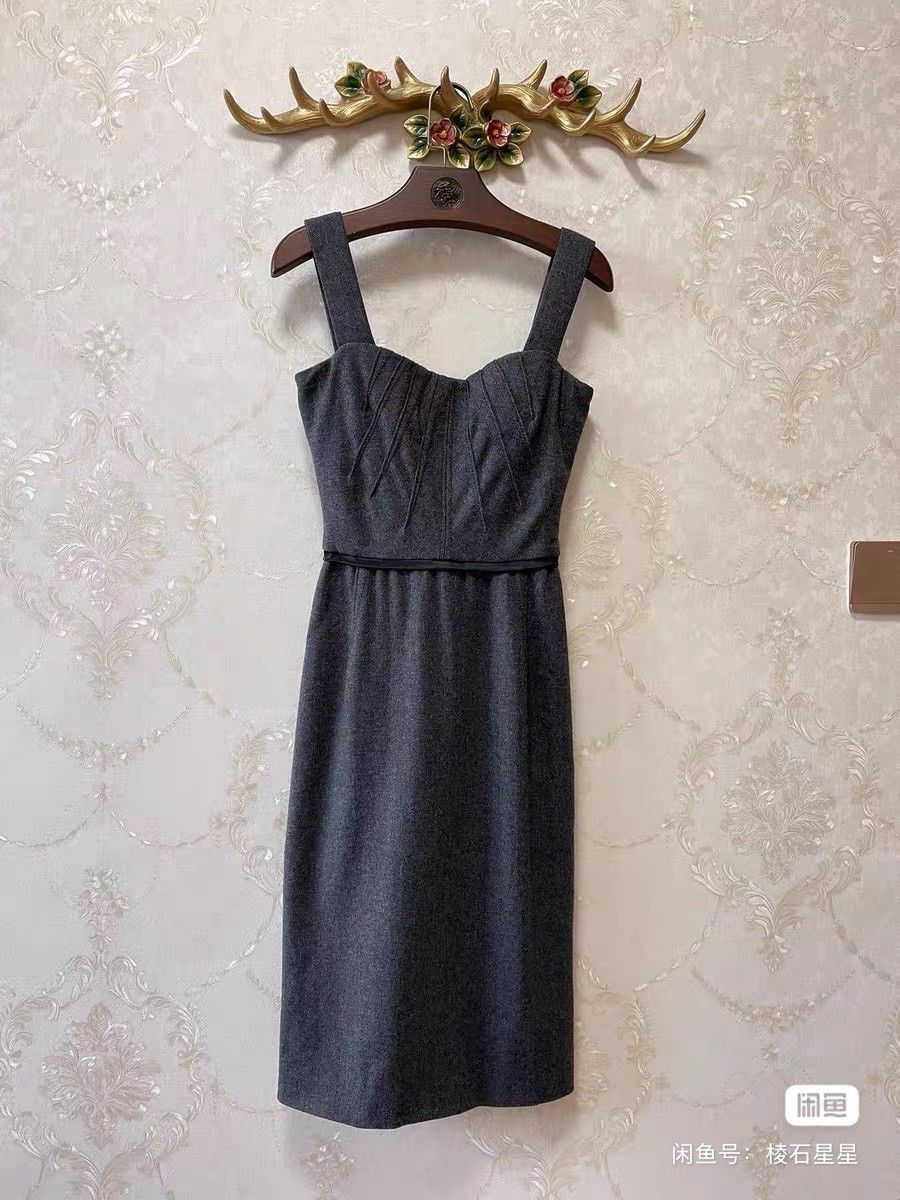 DGK DG Runway Boned Wool Camisole Dress Size M / US 6-8 / IT 42-44 - 2 Thumbnail