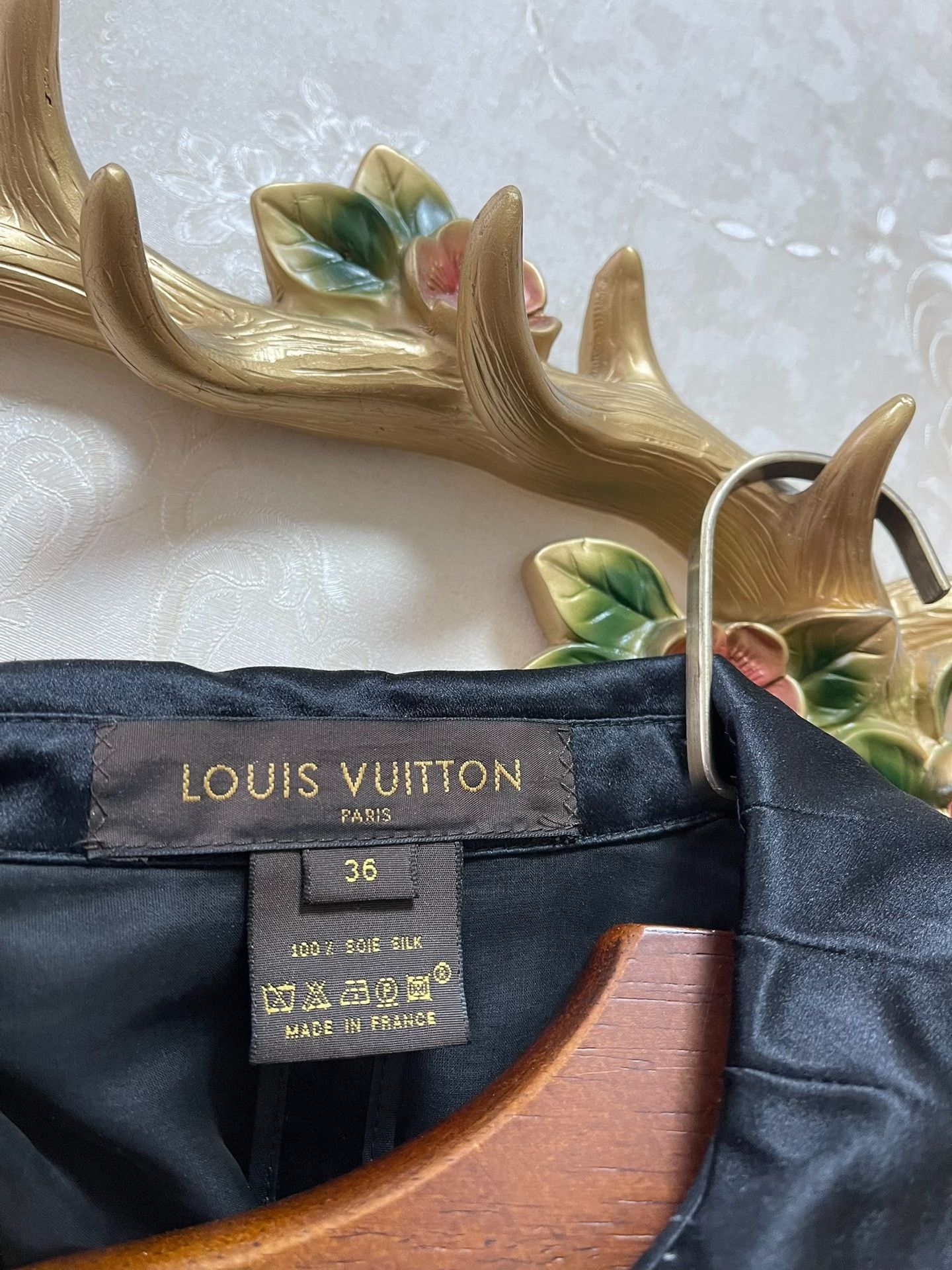 Louis Vuitton LV Runway Silk Satin Dress Size M / US 6-8 / IT 42-44 - 6 Thumbnail