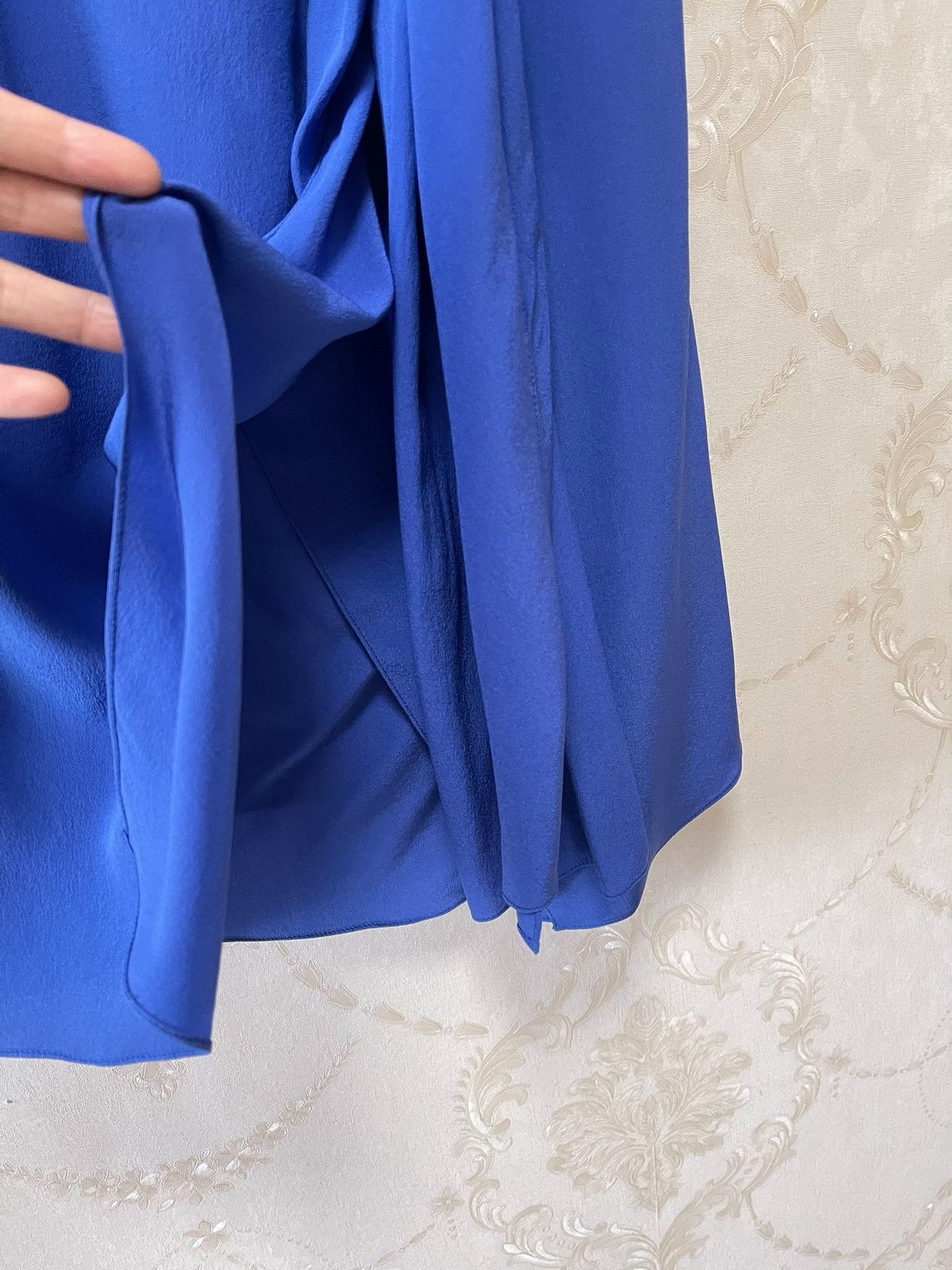 Gucci Gucci Runway Blue Silk Strapless Dress Size M / US 6-8 / IT 42-44 - 6 Thumbnail