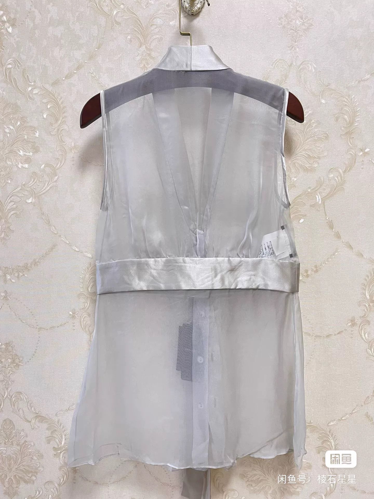 Dolce & Gabbana DG New Runway Sleeveless Silk Top Size M / US 6-8 / IT 42-44 - 5 Thumbnail