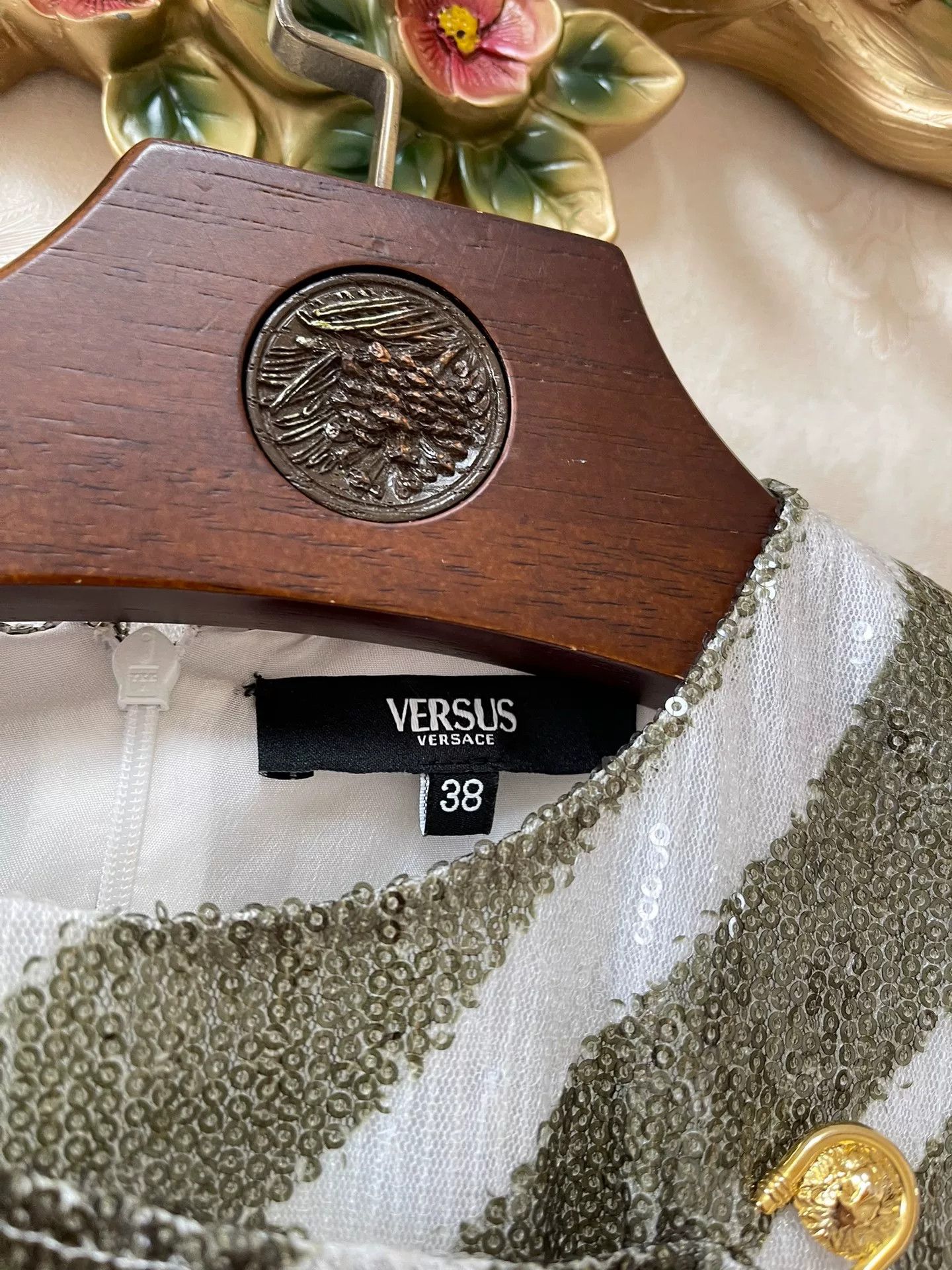 Versus Versace Versace Versus Runway Sequin Evening Dress Size M / US 6-8 / IT 42-44 - 3 Thumbnail