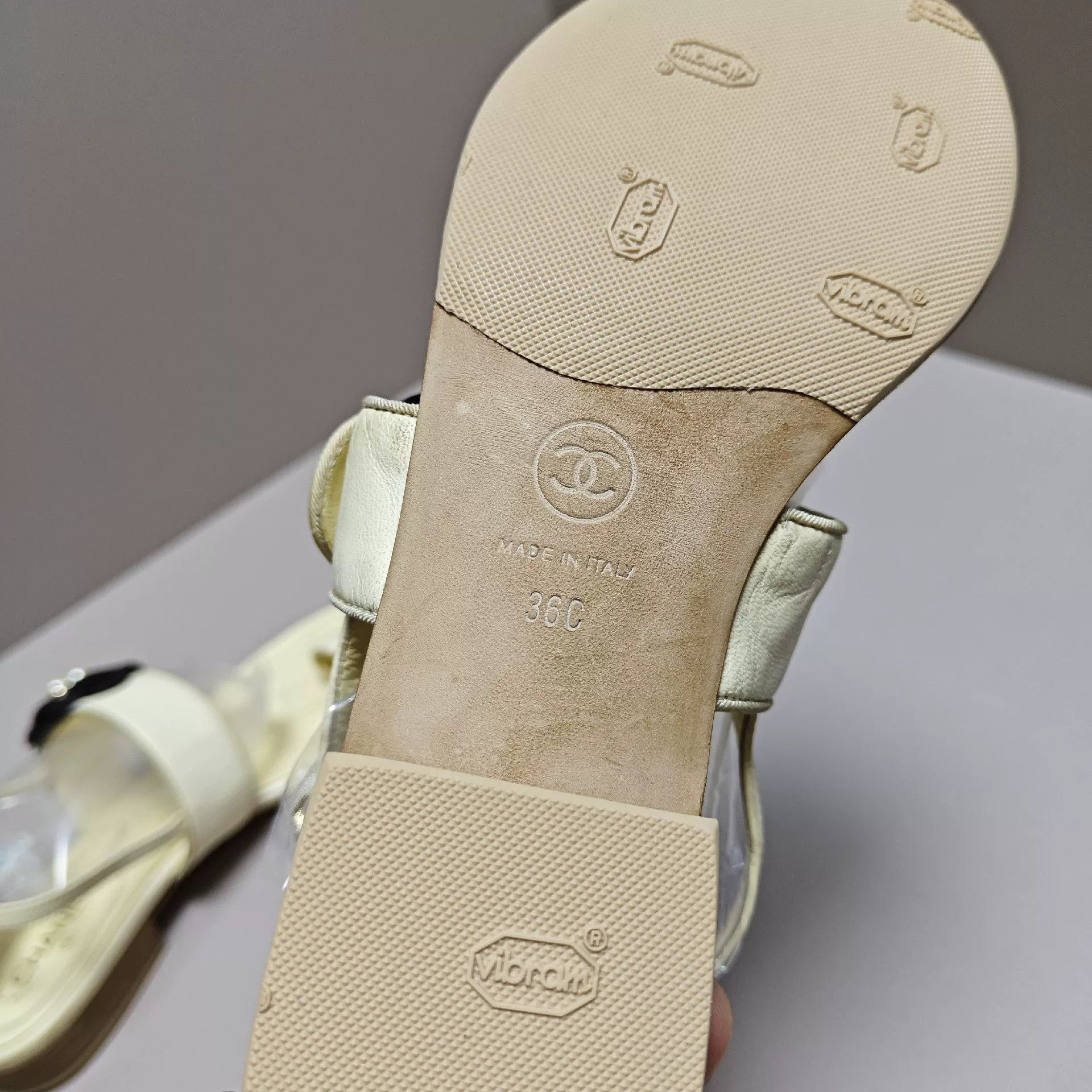 Chanel Chanel Sandals us_6 Women Size US 6 / IT 36 - 6 Thumbnail