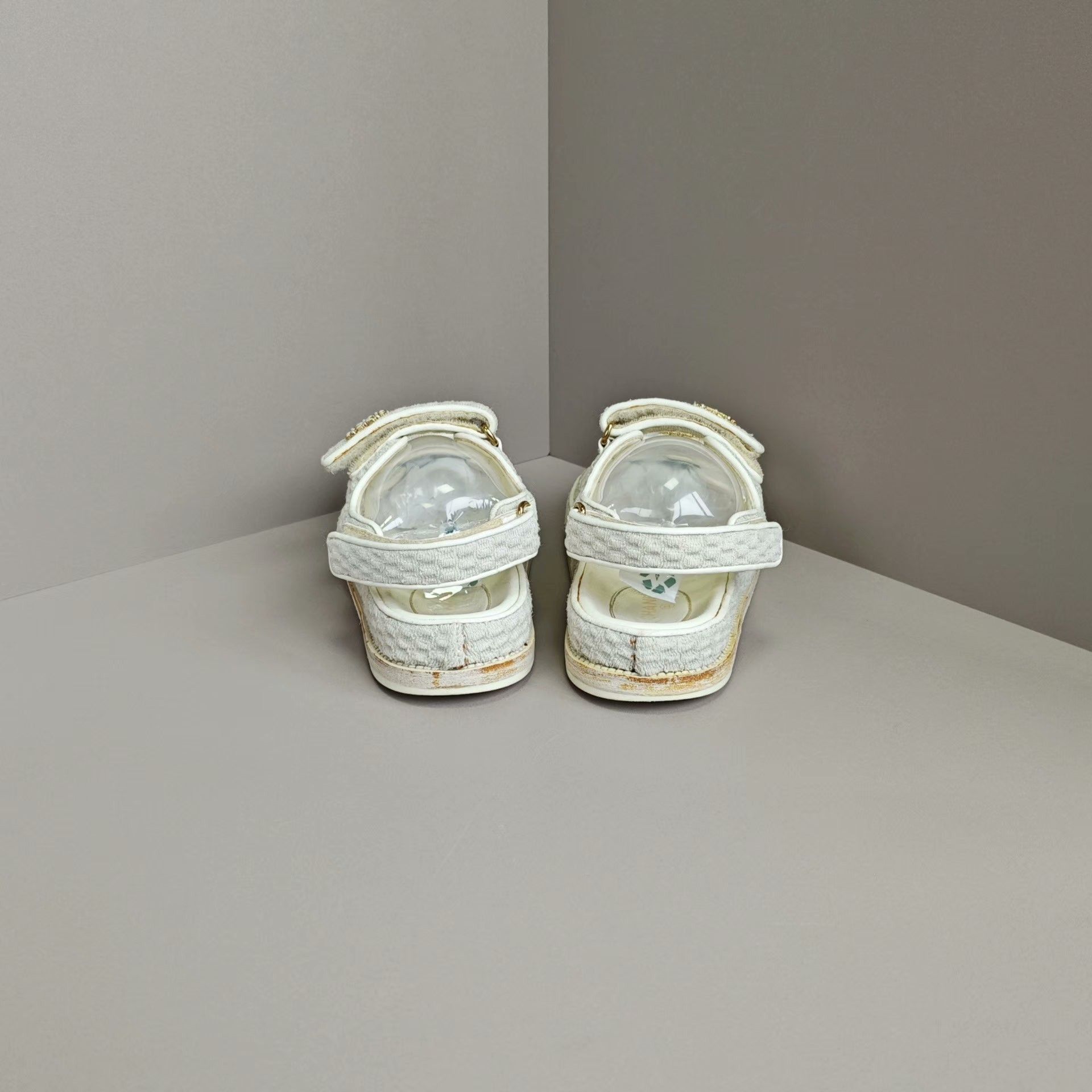 Chanel Chanel Knit Sandals us_8 Women Size US 8 / IT 38 - 3 Thumbnail
