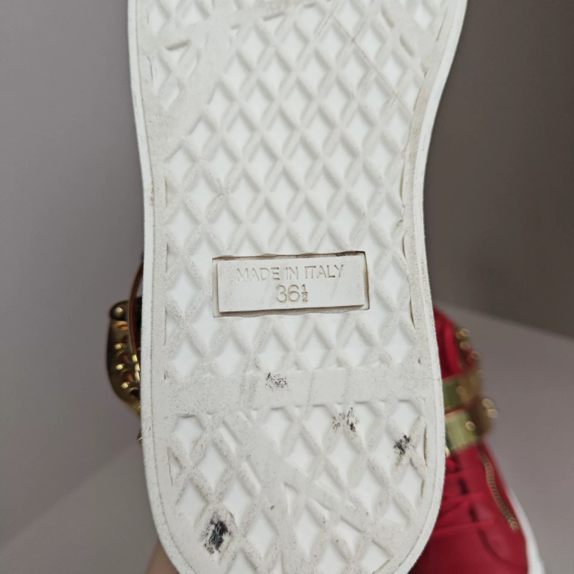 Giuseppe Zanotti Giuseppe Zanotti Gold Hitop Sneakers us_6 Women Size US 6 / IT 36 - 6 Thumbnail