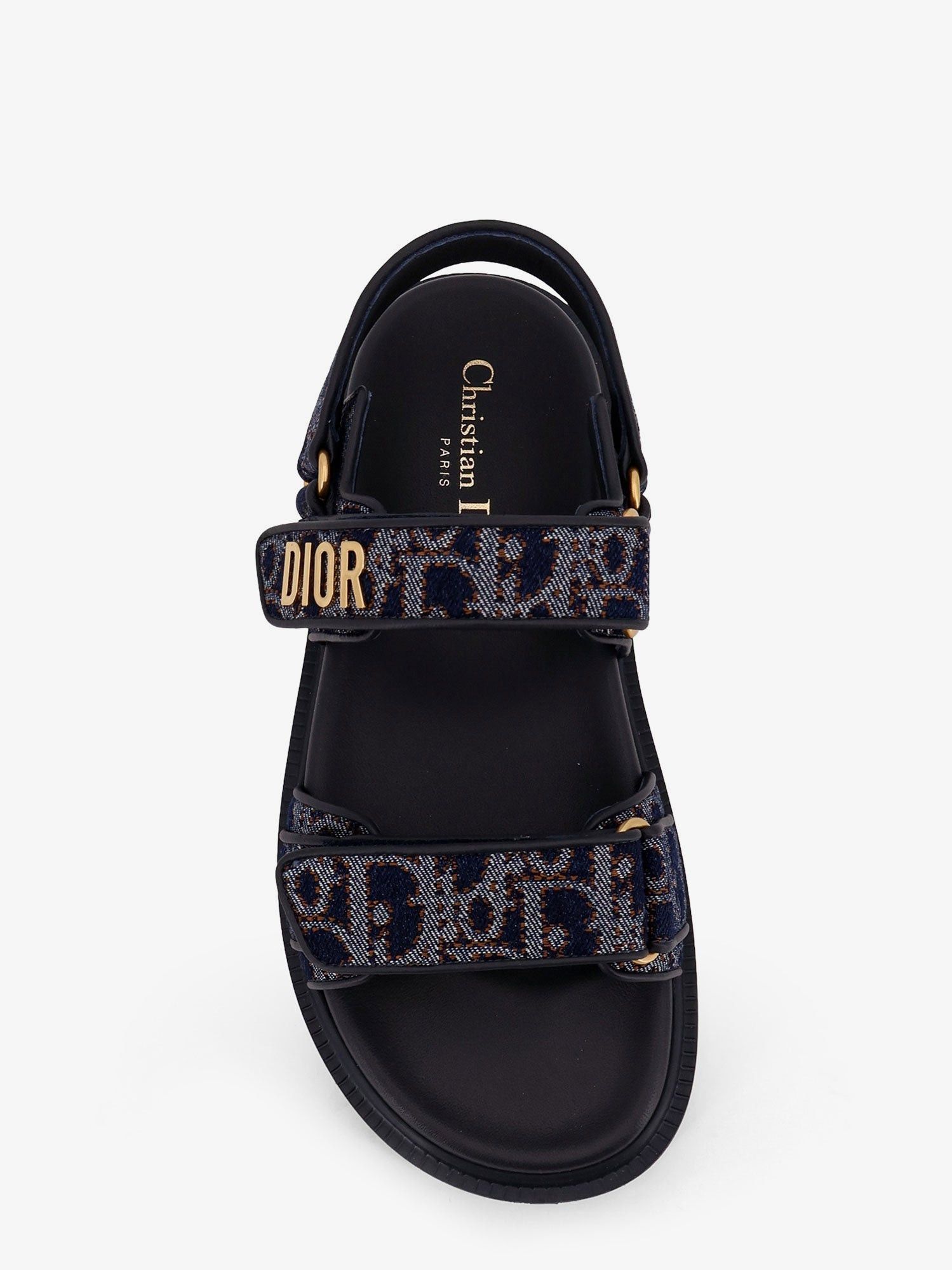 Dior Dior Oblique Denim Dioract Sandals Size US 5 / IT 35 - 5 Thumbnail
