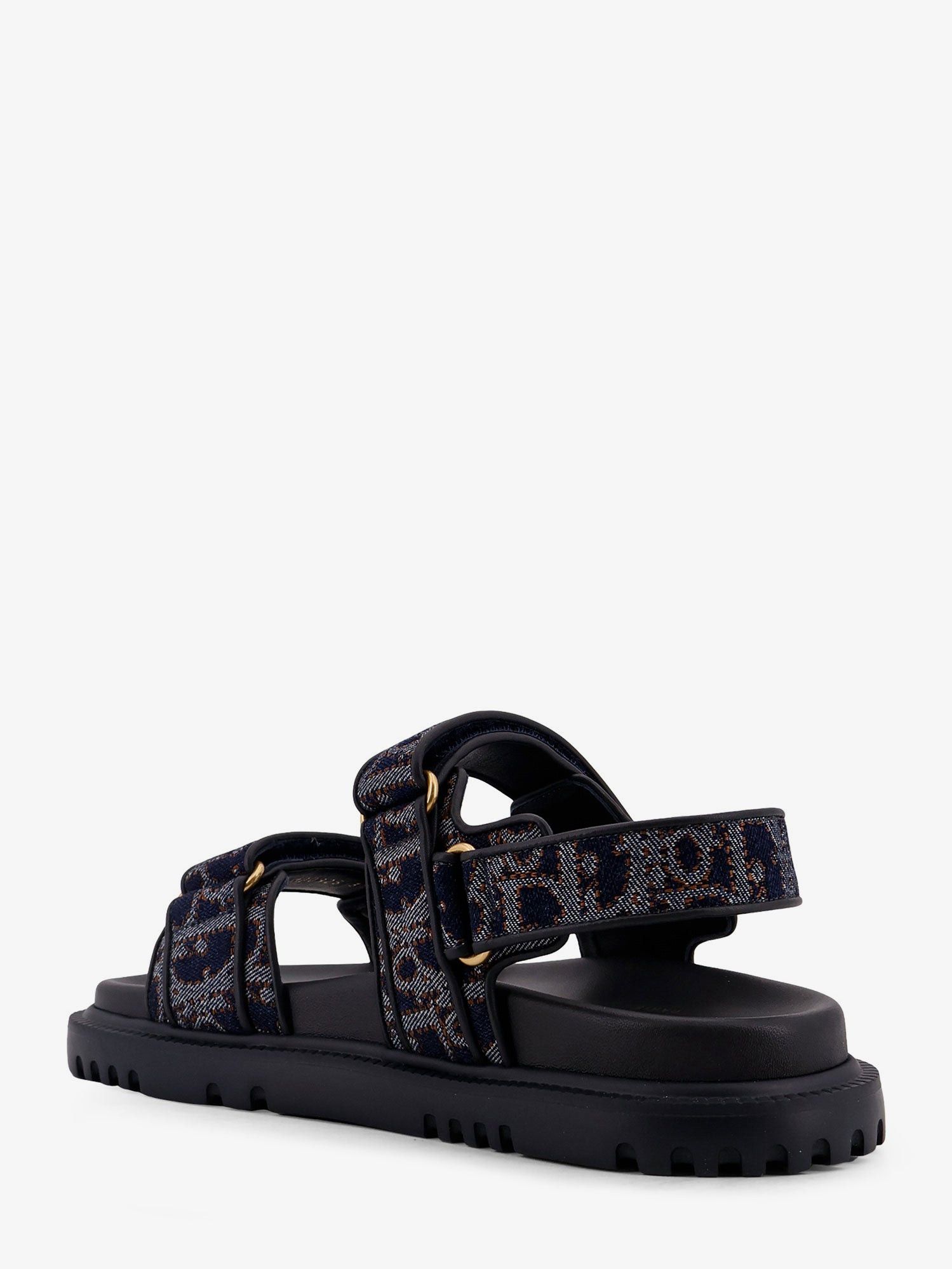 Dior Dior Oblique Denim Dioract Sandals Size US 6 / IT 36 - 3 Thumbnail