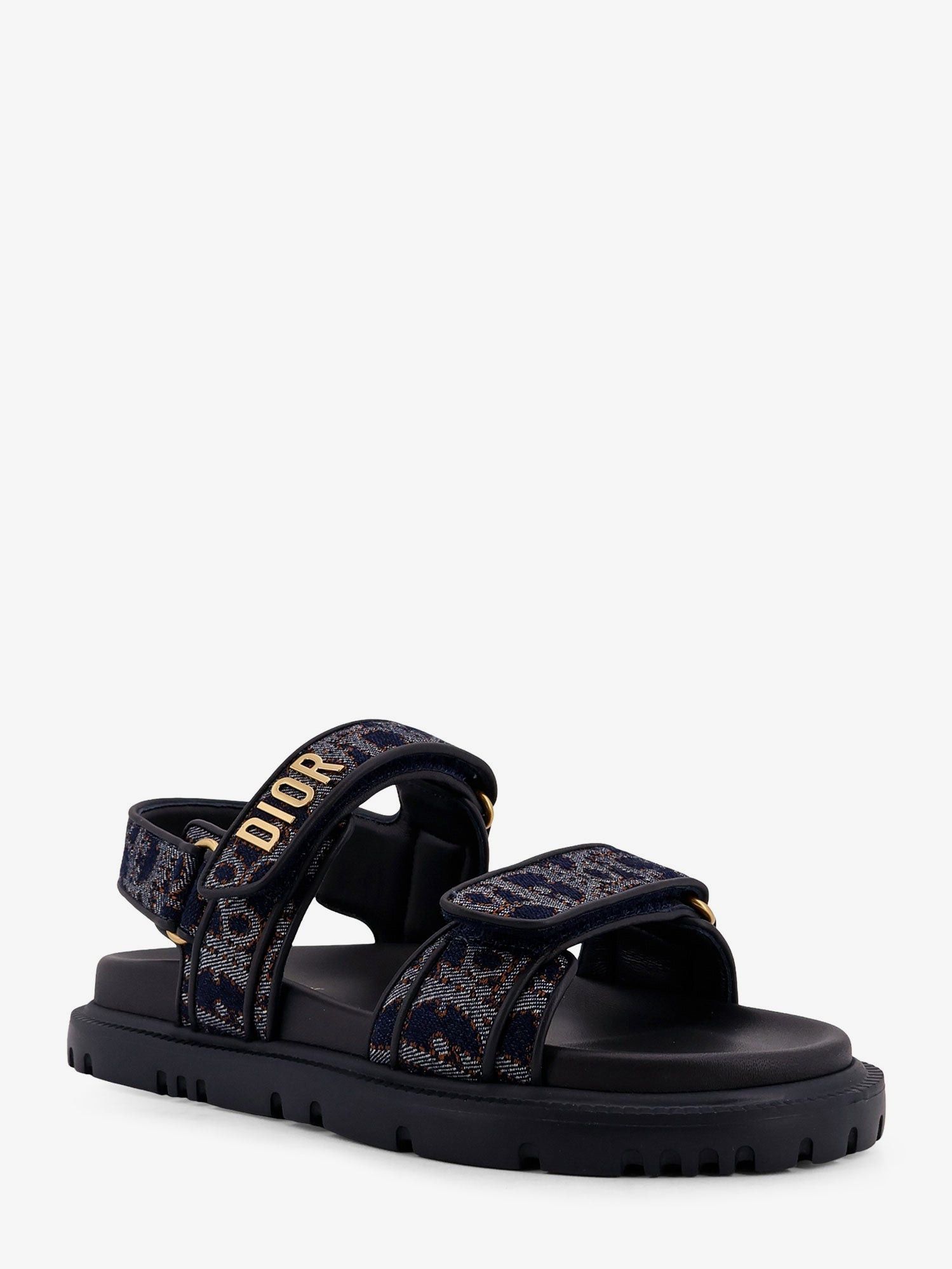 Dior Dior Oblique Denim Dioract Sandals Size US 6 / IT 36 - 2 Thumbnail