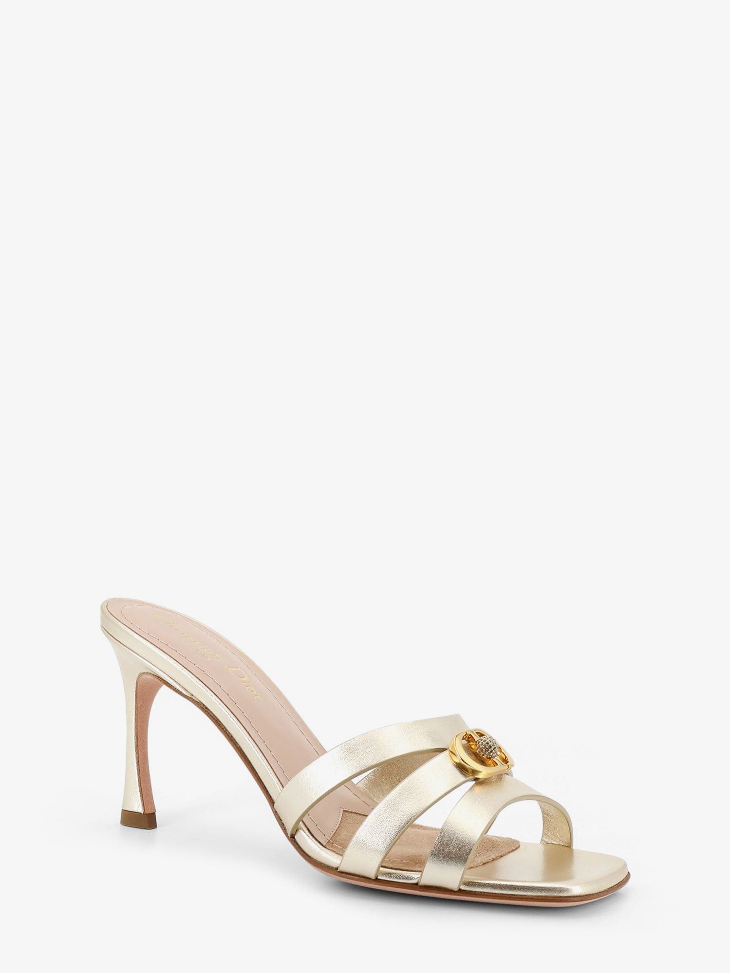 Dior Laminated 30M Leather Sandals Size US 7 / IT 37 - 2 Thumbnail