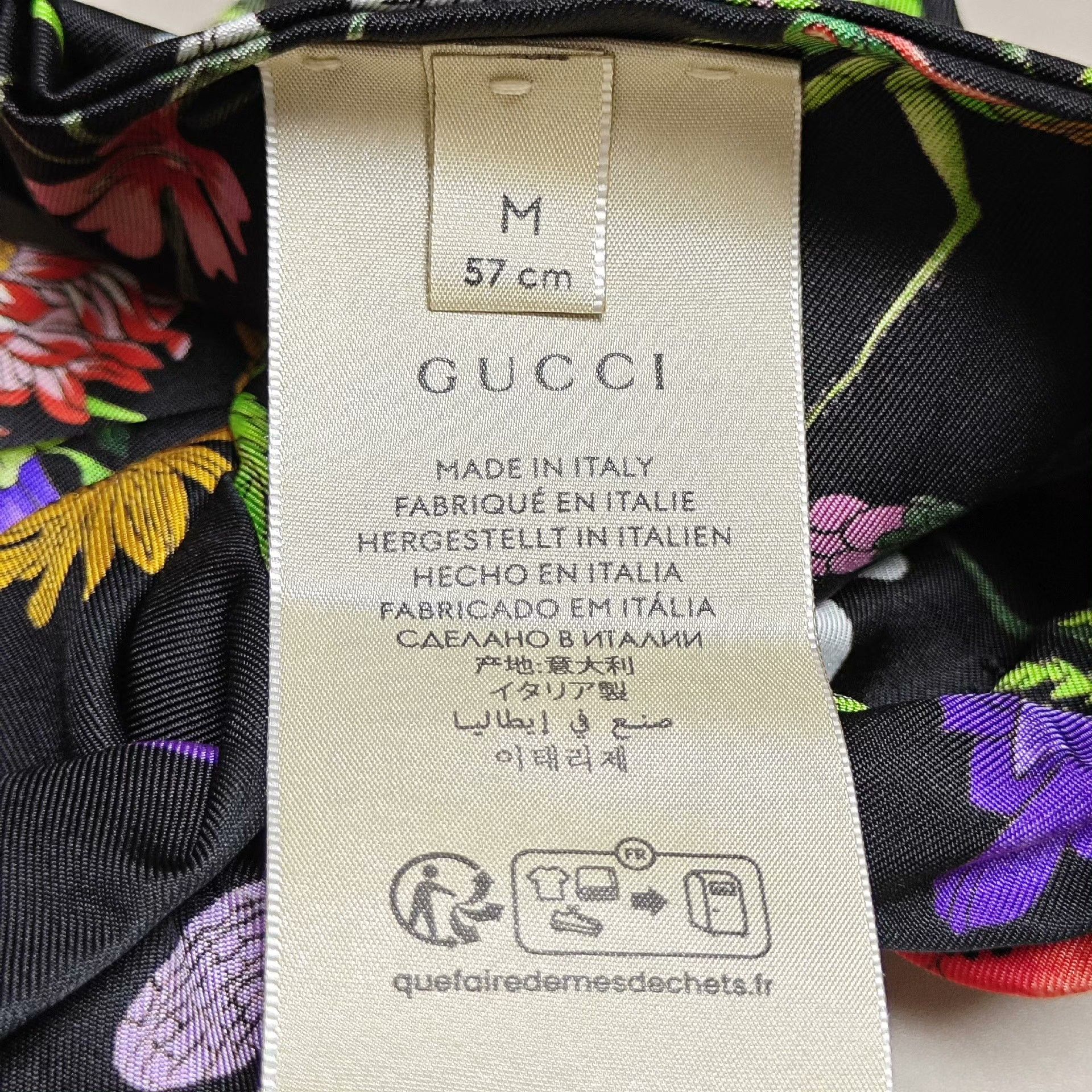 Gucci Gucci Silk Hair Accessory OS Women Size ONE SIZE - 3 Thumbnail