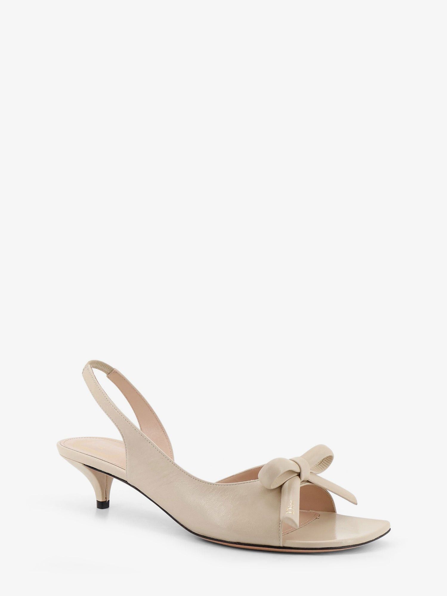 Dior Dior Bow Leather Sandals Size US 7 / IT 37 - 2 Thumbnail