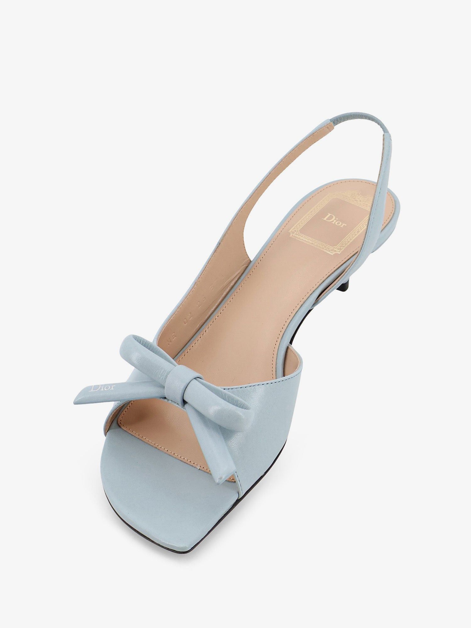 Dior Dior Bow Leather Sandals Size US 6.5 / IT 36.5 - 4 Thumbnail
