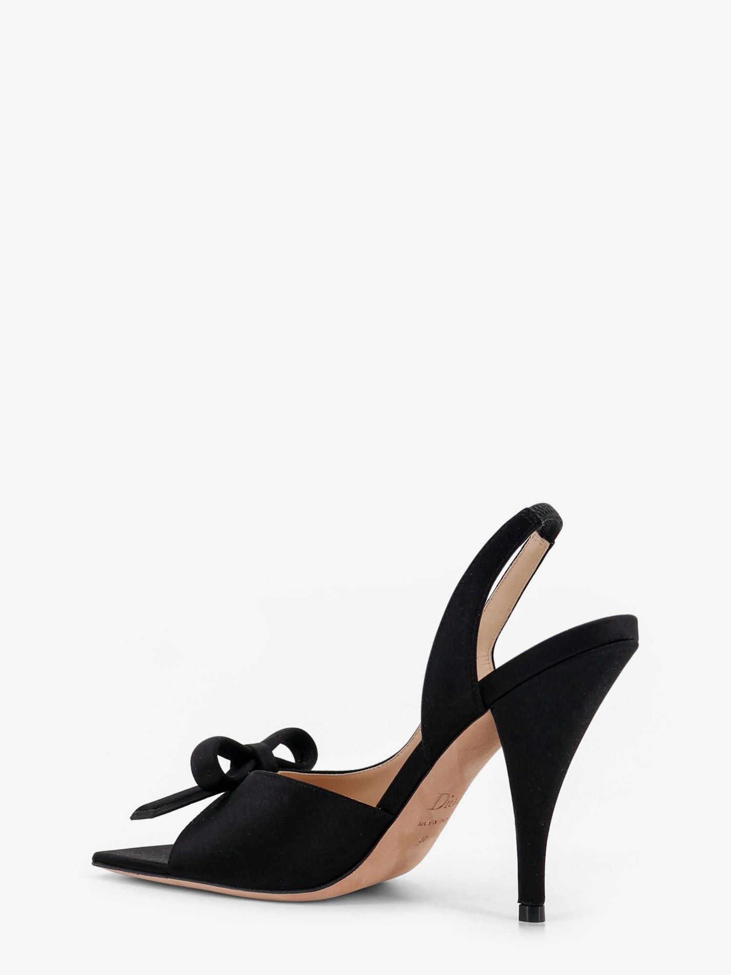 Dior Dior Bow Satin Sandals With Logo Bow Detail Size US 11 / IT 41 - 3 Thumbnail