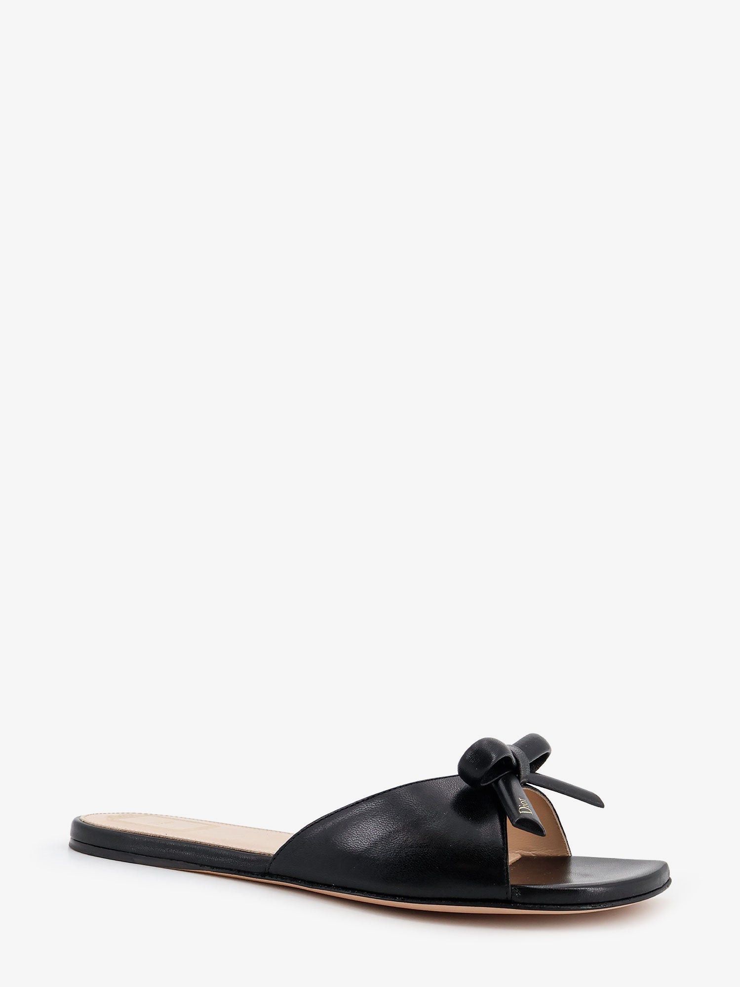 Dior Dior Bow Leather Sandals Size US 11 / IT 41 - 2 Thumbnail