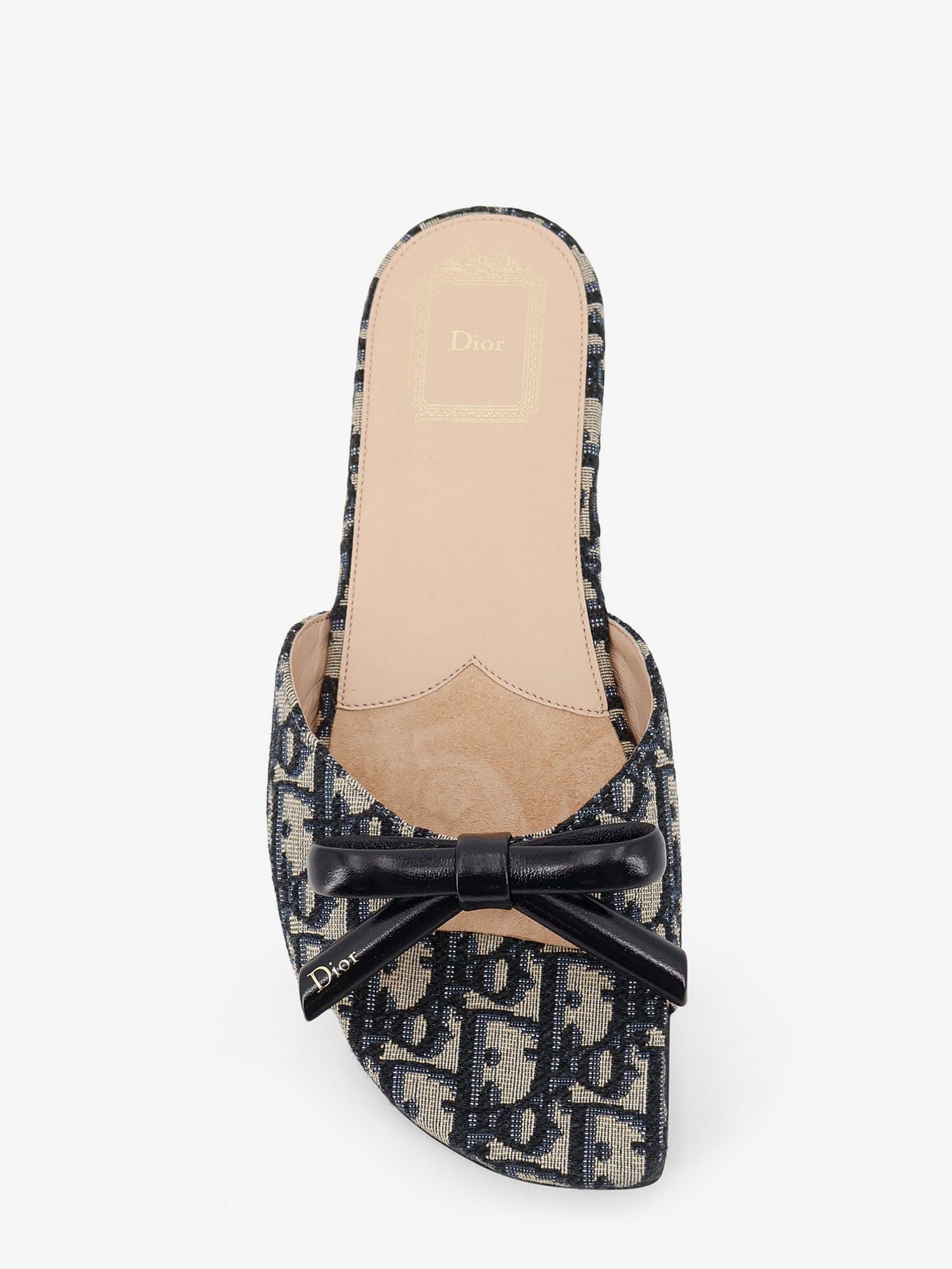 Dior Dior Bow Dior Oblique Fabric Sandals Size US 6 / IT 36 - 4 Thumbnail
