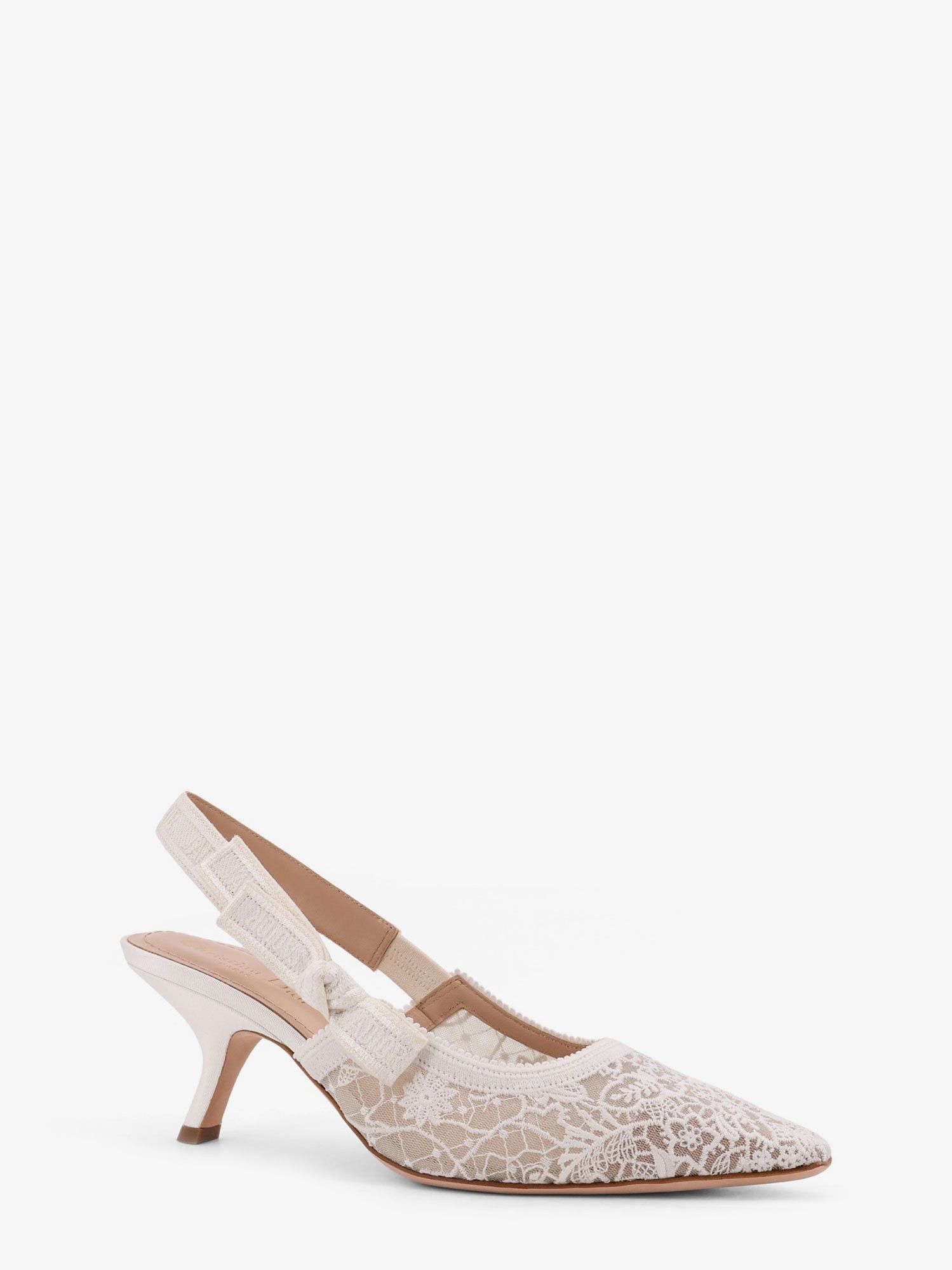 Dior J'adior Lace Pumps With Side Bow Detail Size US 10 / IT 40 - 2 Thumbnail