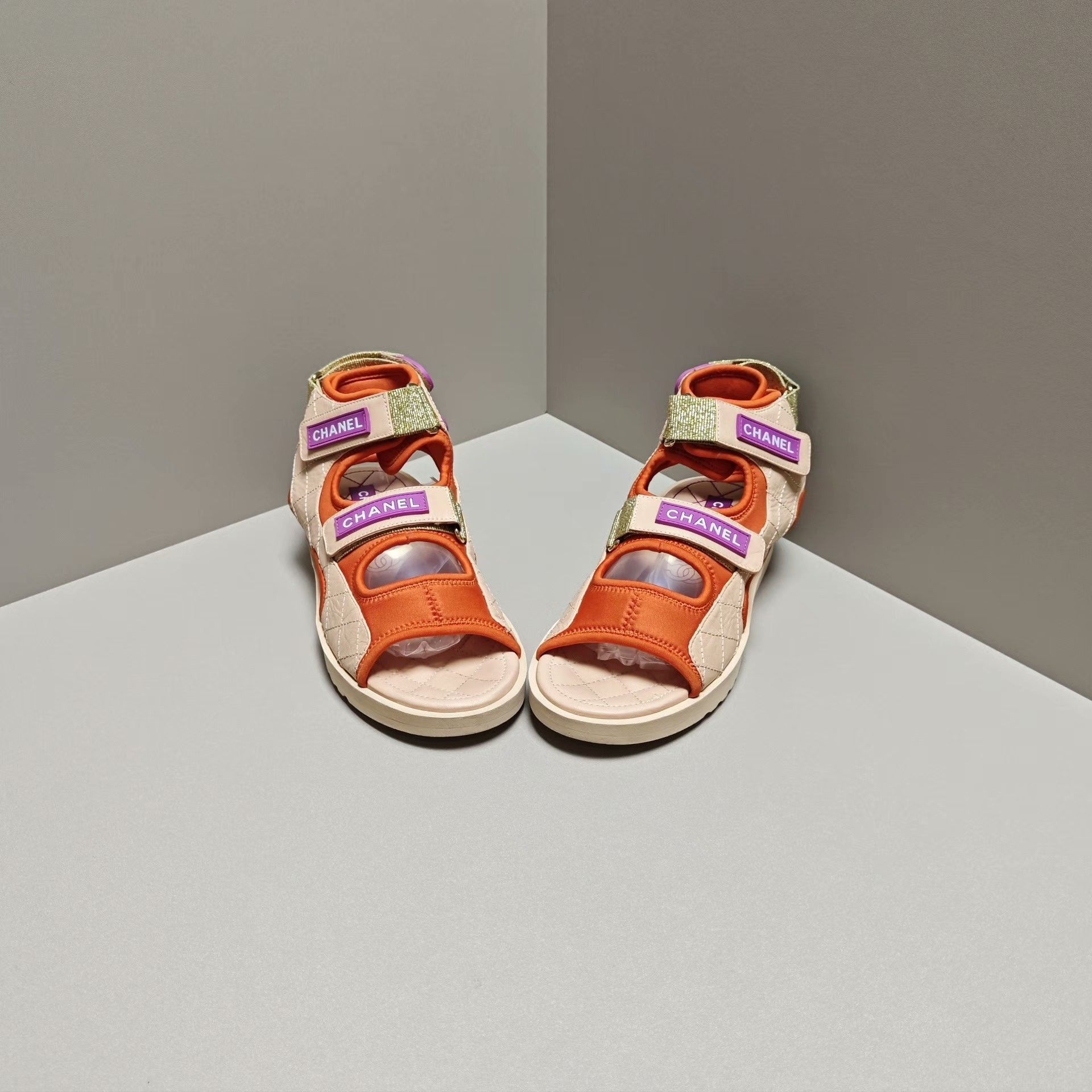 Chanel Chanel Multi Sandals us_7 Women Size US 7 / IT 37 - 2 Thumbnail