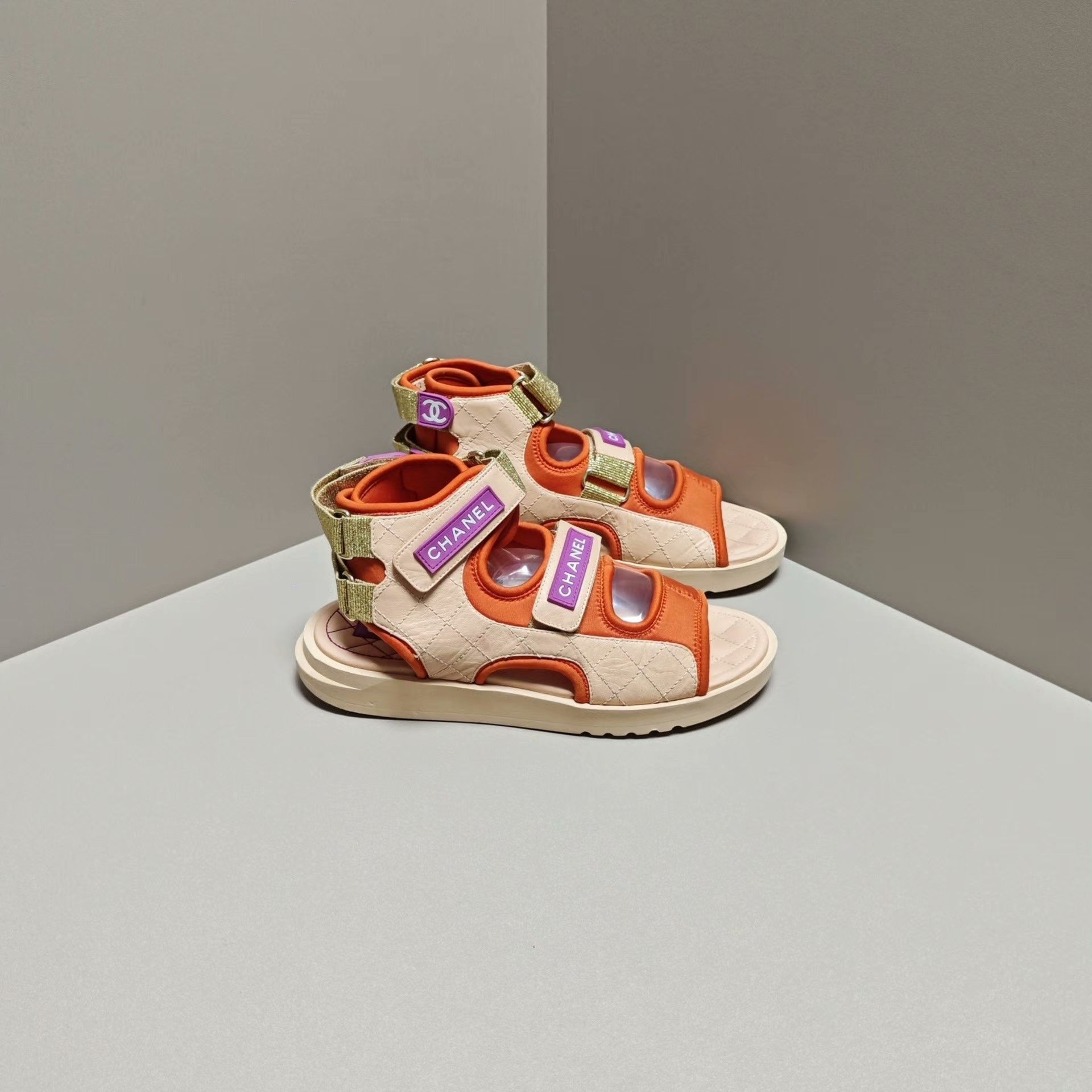 Chanel Chanel Multi Sandals us_7 Women Size US 7 / IT 37 - 4 Thumbnail