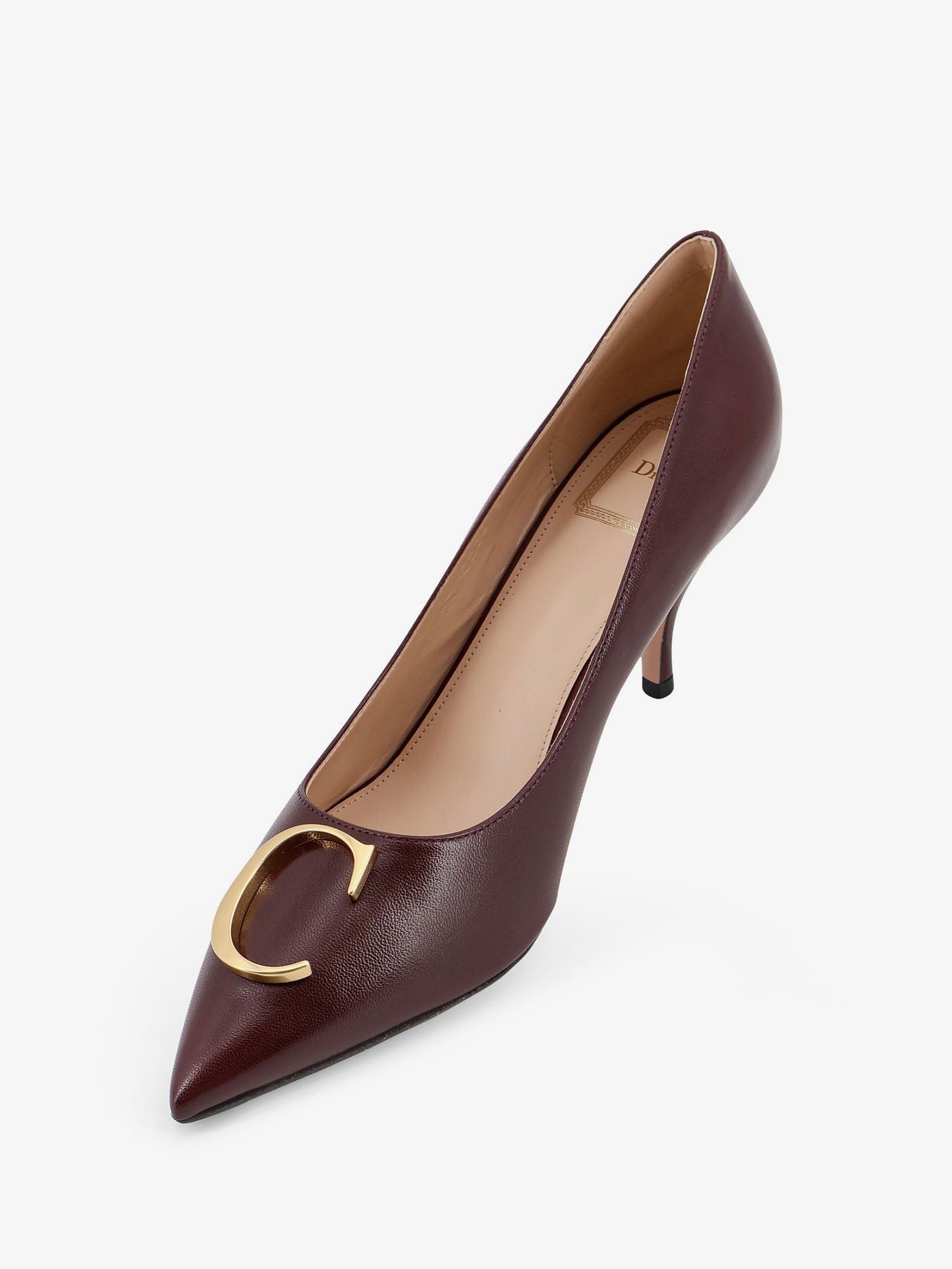 Dior Dior Initials Leather Pumps With Metal Cd Initials Size US 6 / IT 36 - 4 Thumbnail