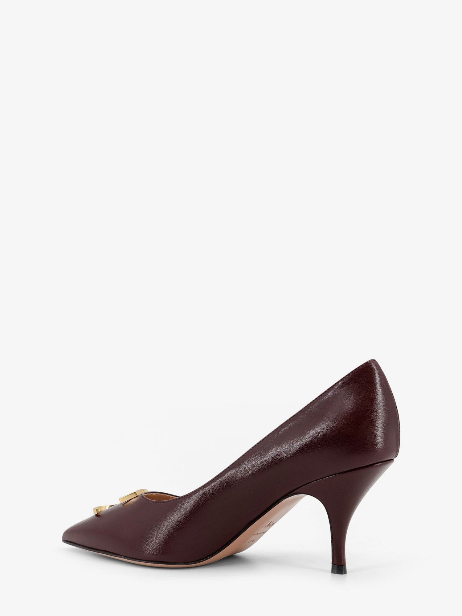 Dior Dior Initials Leather Pumps With Metal Cd Initials Size US 7 / IT 37 - 3 Thumbnail