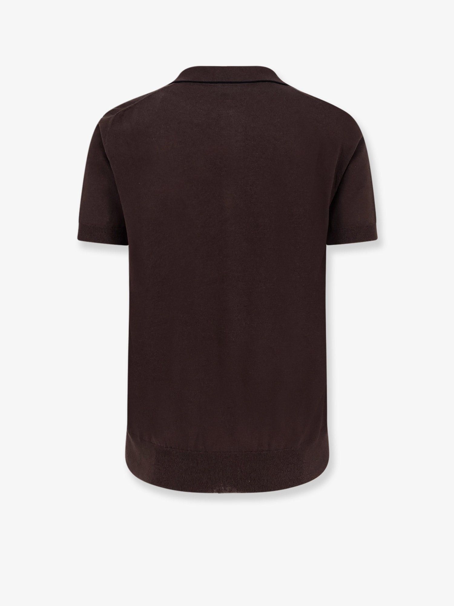 Tom Ford Cotton And Silk Blend Polo Shirt Size US XL / EU 56 / 4 - 3 Thumbnail