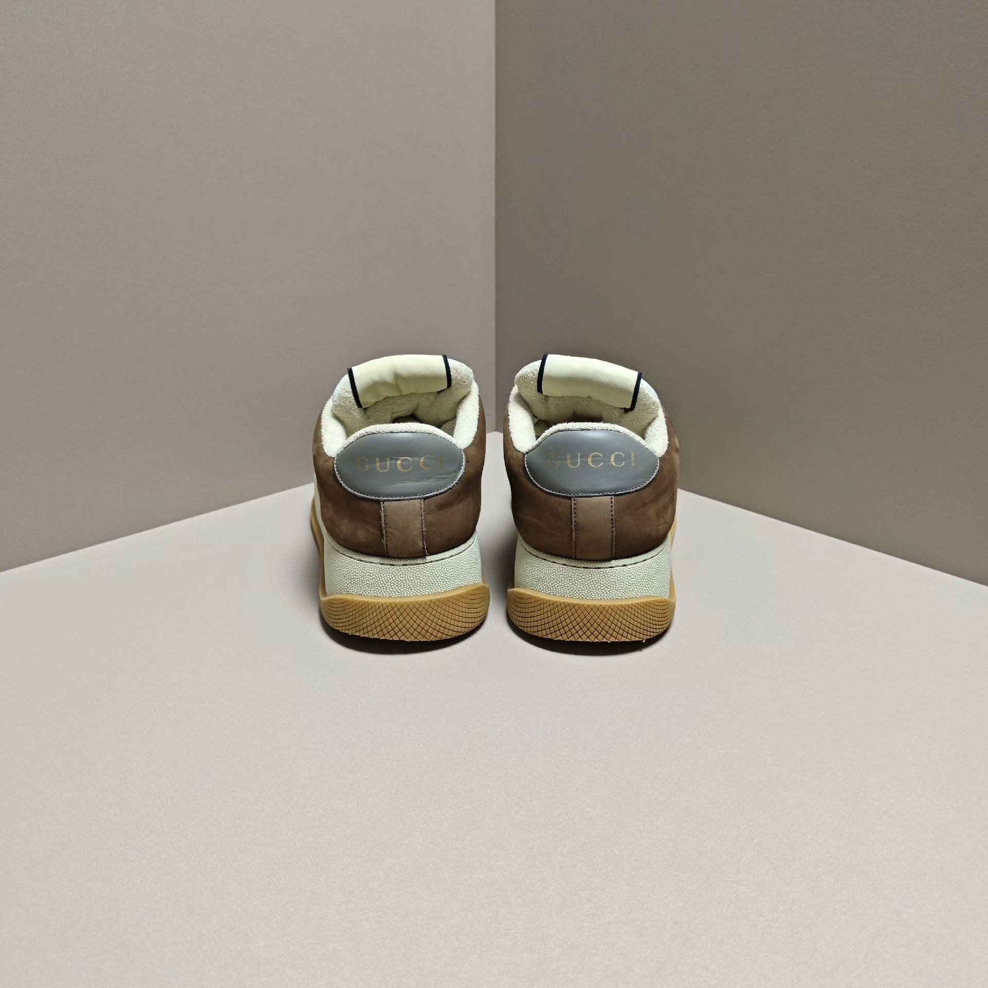 Gucci Gucci Brown Lowtop Sneakers 9 Men Size US 9 / EU 42 - 3 Thumbnail