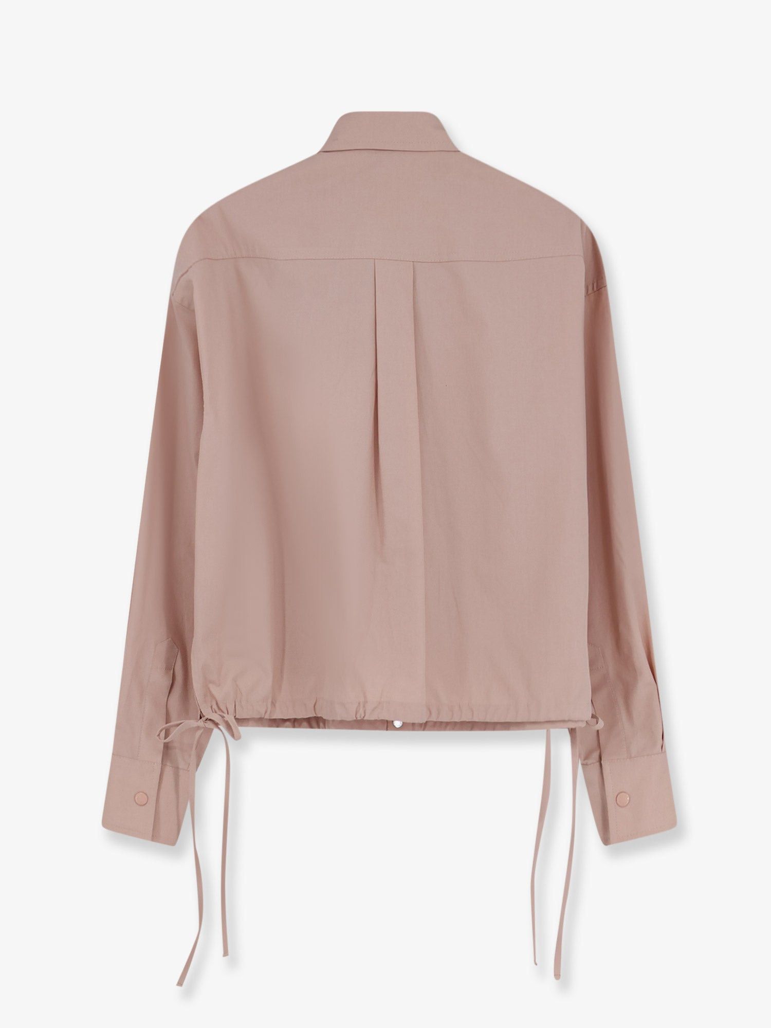 Moncler Cotton Shirt With Drawstring Size M / US 6-8 / IT 42-44 - 2 Thumbnail