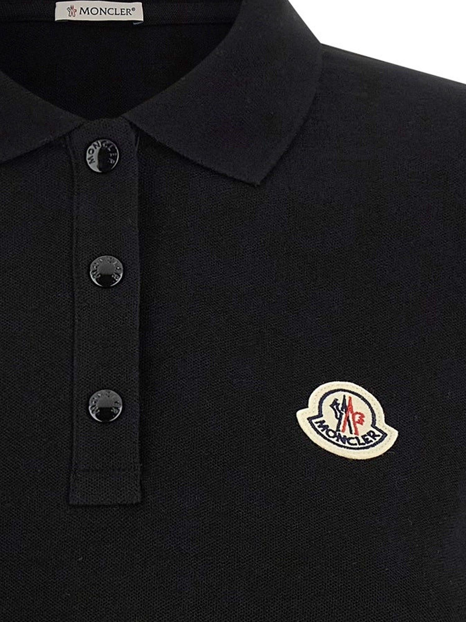 Moncler Cotton Polo Shirt Size S / US 4 / IT 40 - 3 Thumbnail