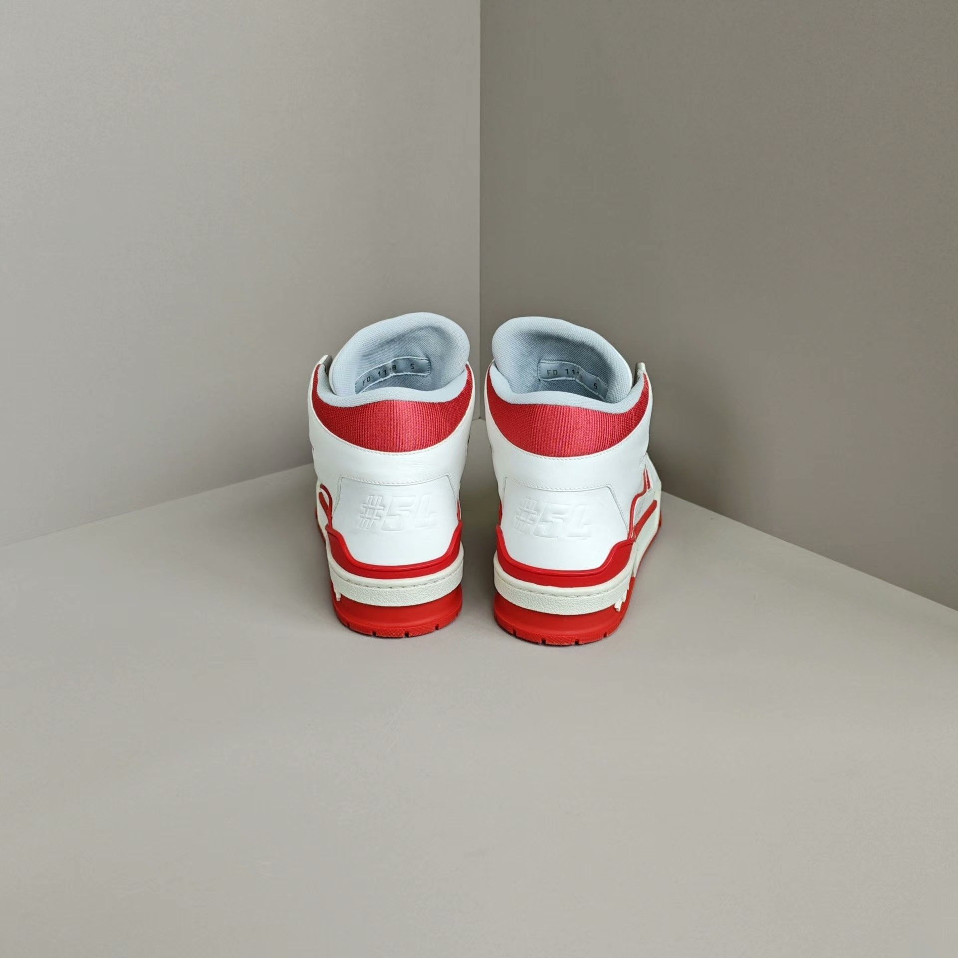 Louis Vuitton Louis Vuitton Training Red Lowtop Sneakers us_9 Women Size US 9 / IT 39 - 3 Thumbnail