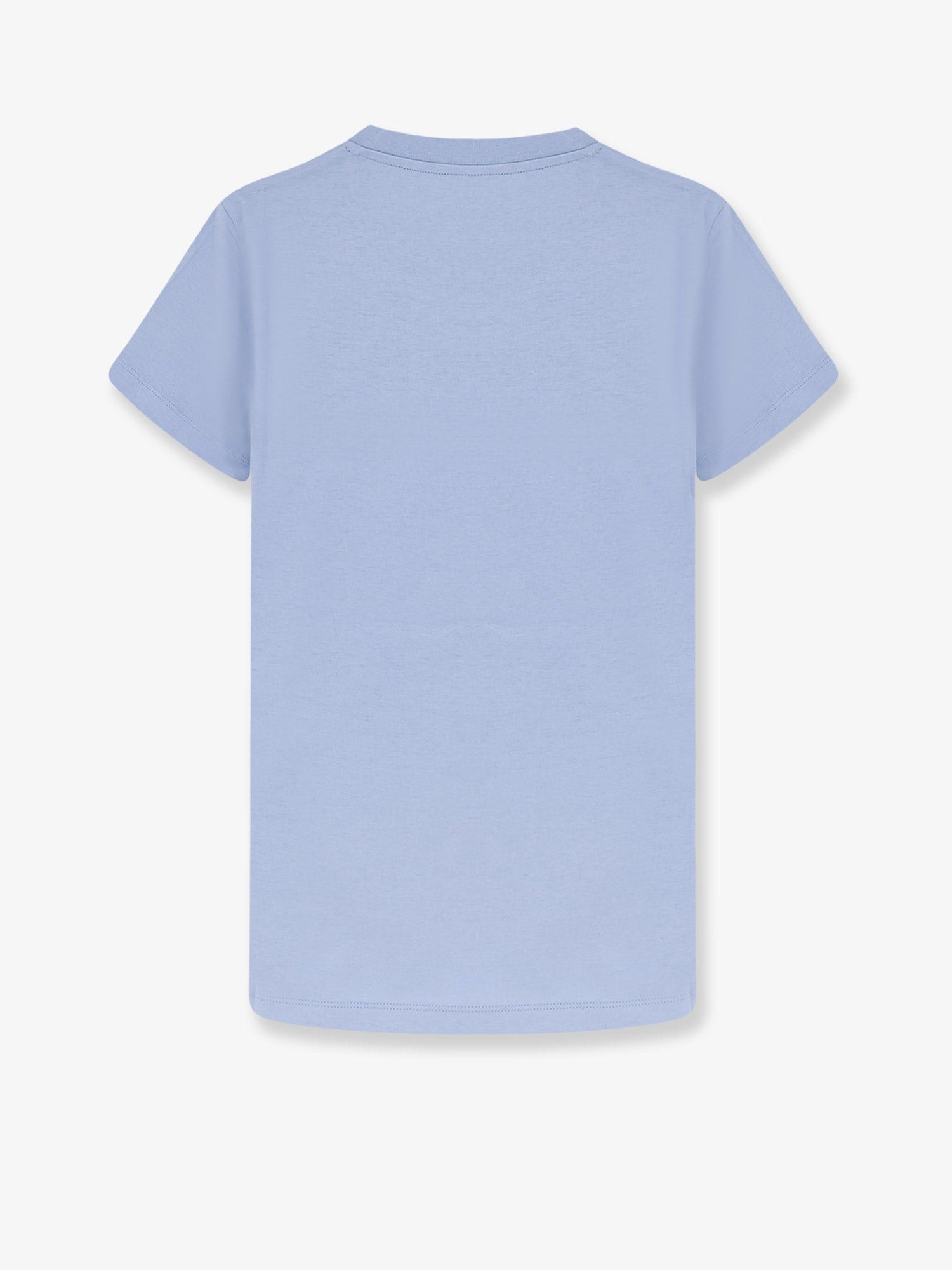 Moncler Cotton T-Shirt With Flocked Logo On The Front Size XS / US 0-2 / IT 36-38 - 2 Thumbnail