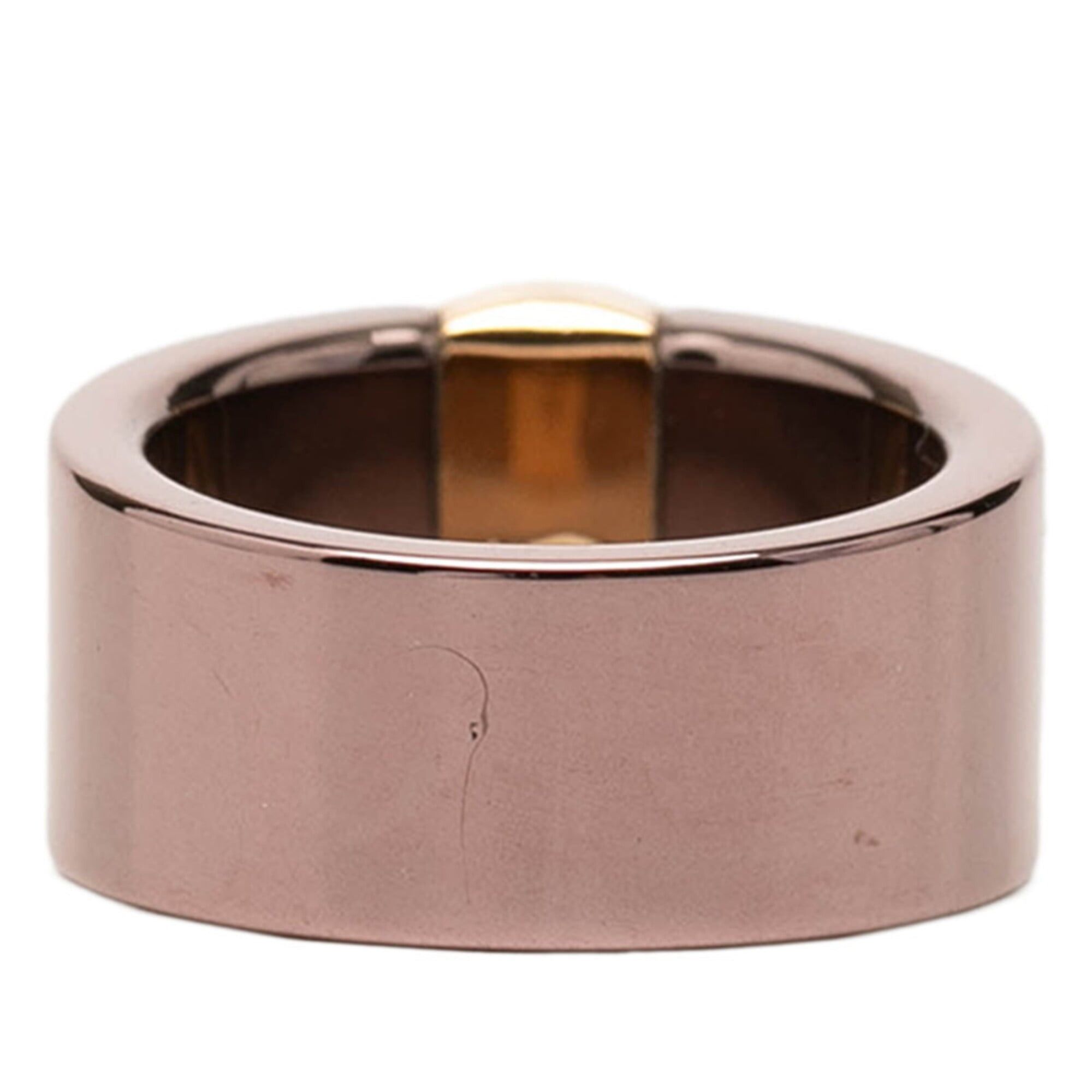Bvlgari BVLGARI Pave Ring, Size #51, 18KPG Pink Gold Metal Diamond Ring for Women Size ONE SIZE - 3 Thumbnail