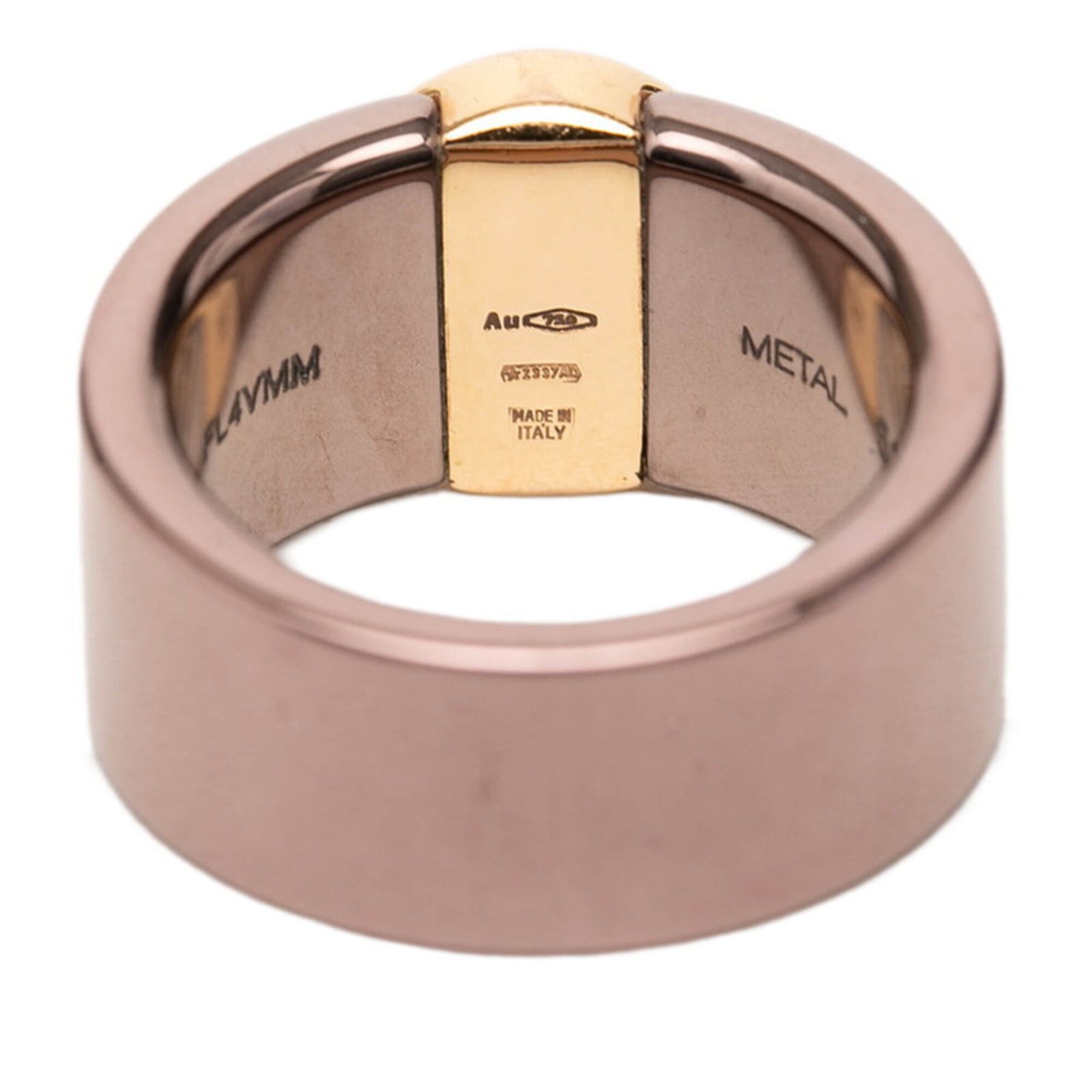 Bvlgari BVLGARI Pave Ring, Size #51, 18KPG Pink Gold Metal Diamond Ring for Women Size ONE SIZE - 4 Thumbnail