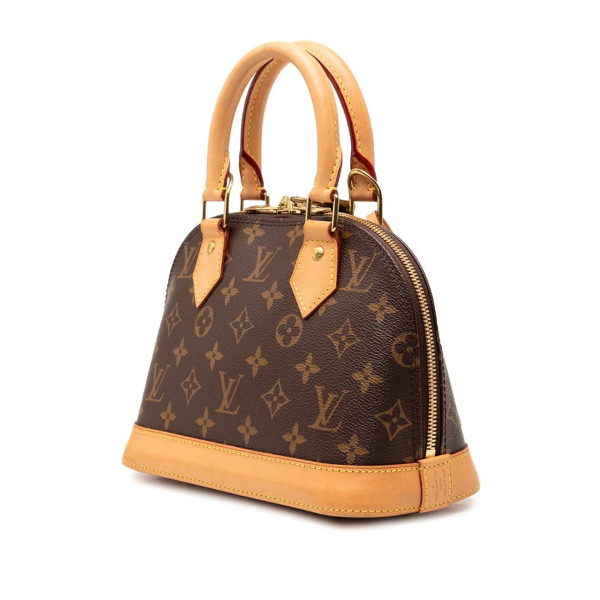 Louis Vuitton Louis Vuitton Monogram Alma BB Shoulder Bag/Handbag 2-Way M46990 Brown Leather Women's LOUIS VUITTON Size ONE SIZE - 2 Thumbnail