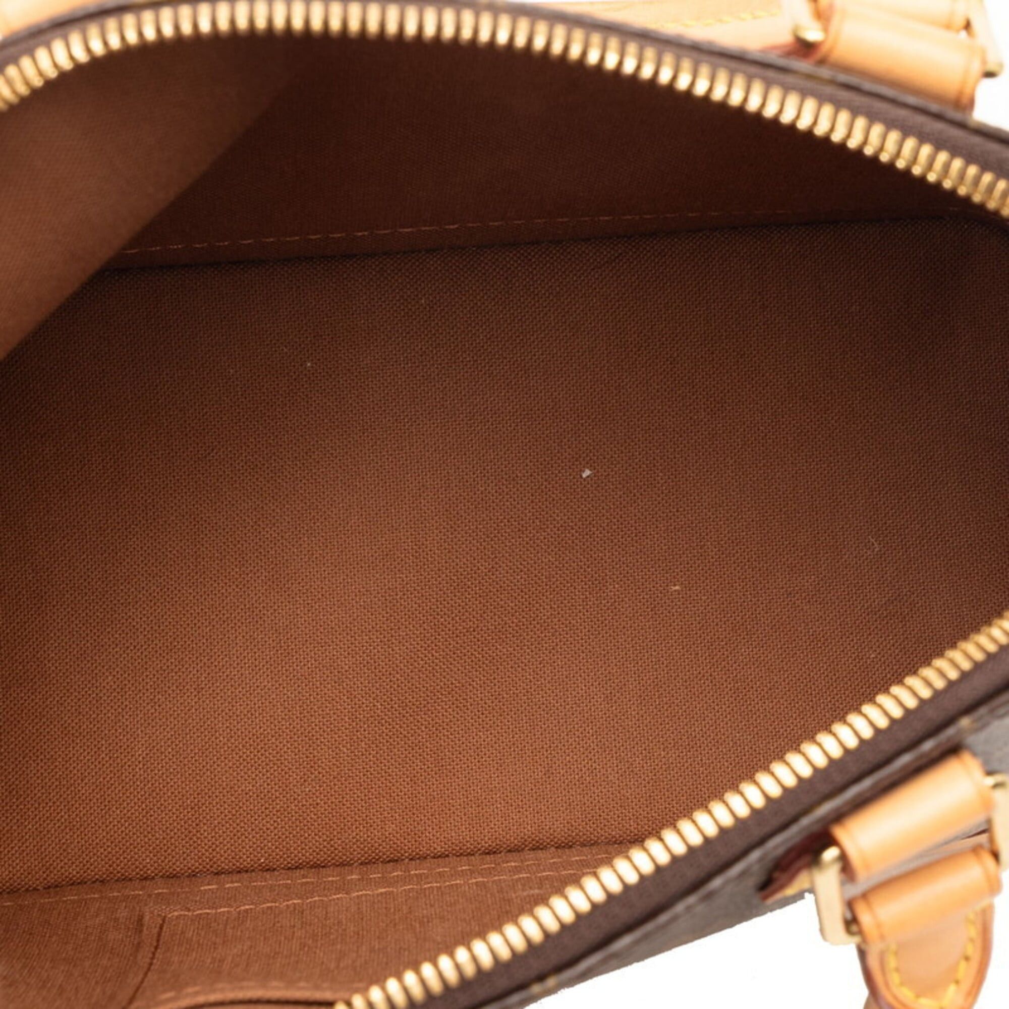 Louis Vuitton Louis Vuitton Monogram Alma BB Shoulder Bag/Handbag 2-Way M46990 Brown Leather Women's LOUIS VUITTON Size ONE SIZE - 4 Thumbnail