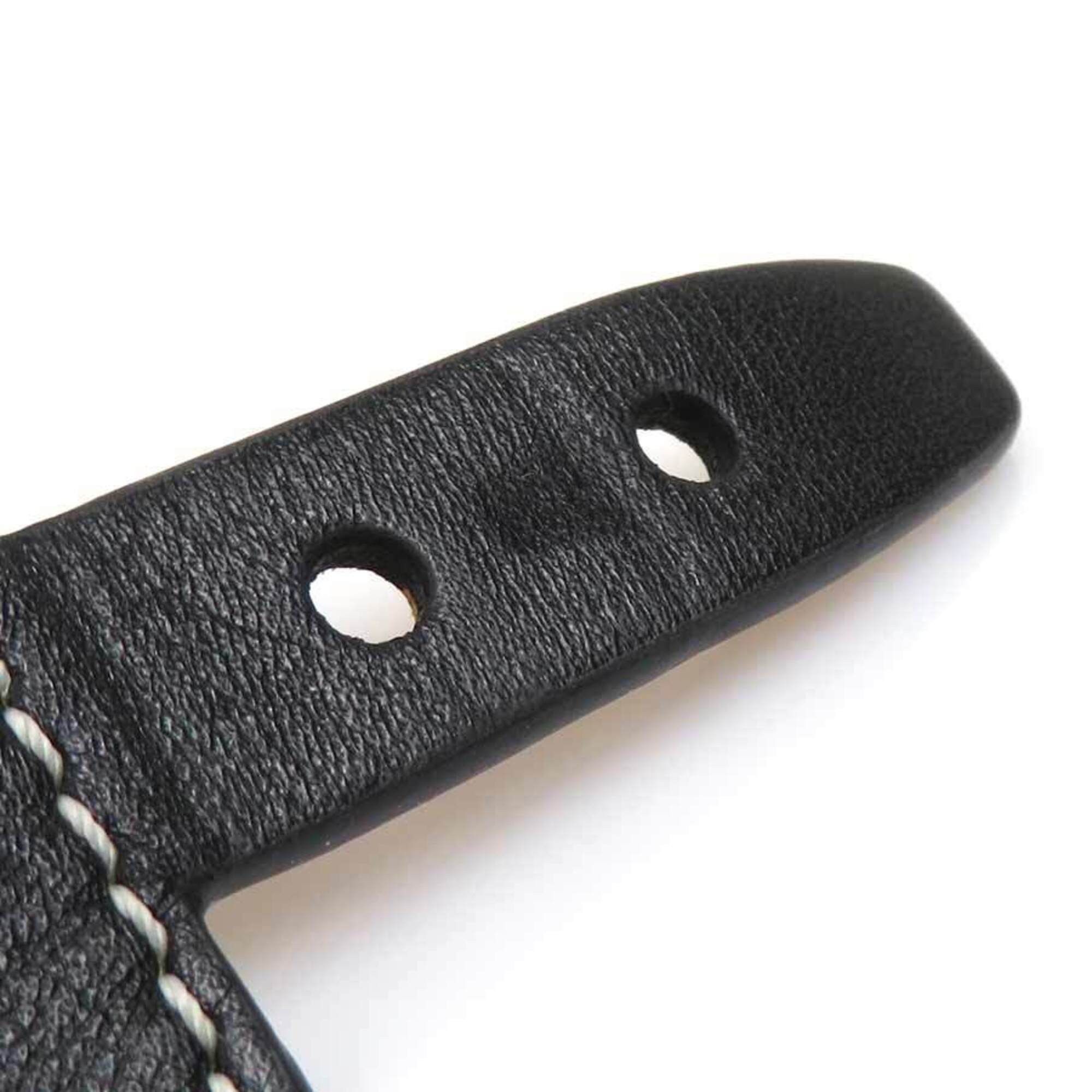 Loewe Loewe Anagram Bracelet, Leather, Metal, Black, Silver, Women's, e61780a Size ONE SIZE - 9 Thumbnail