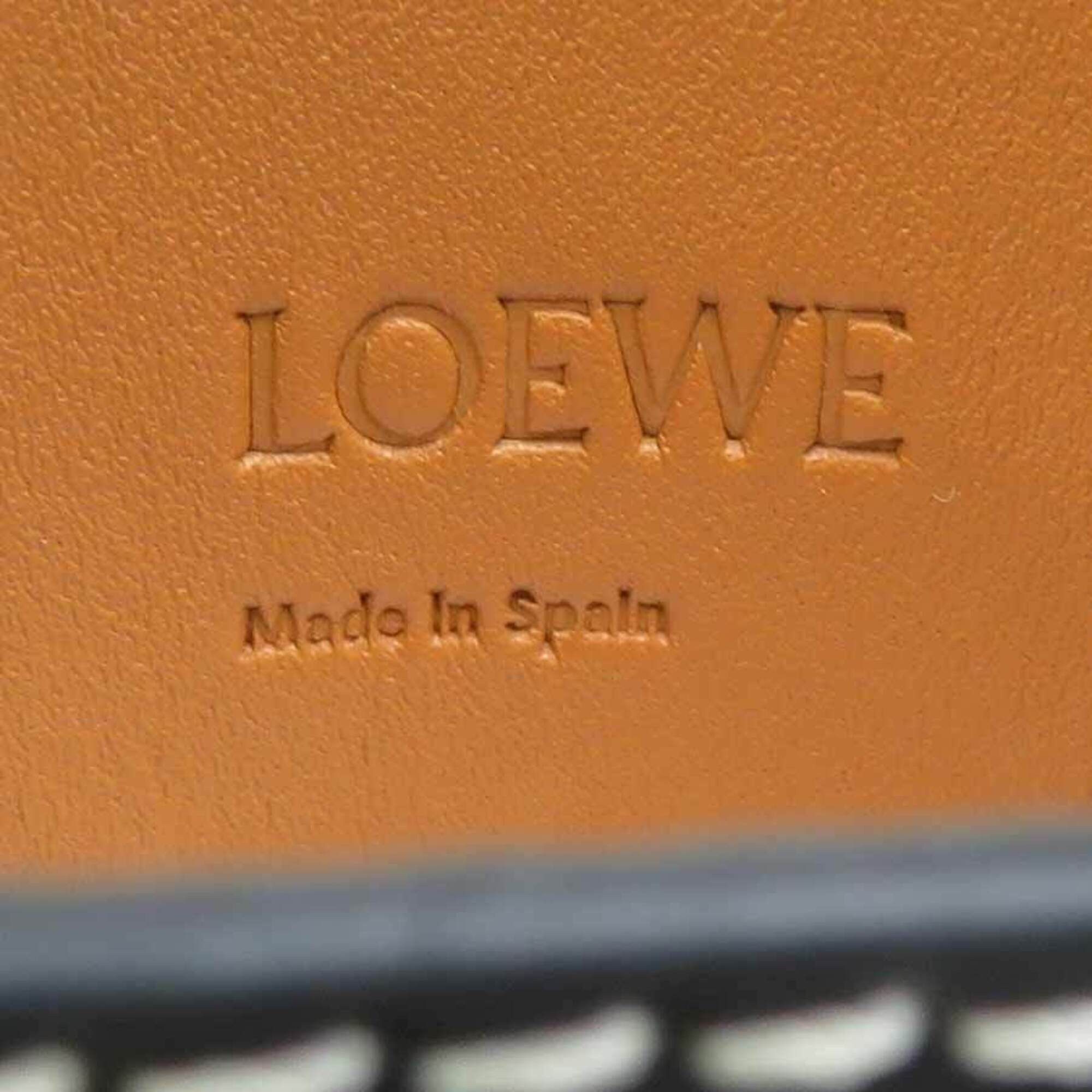 Loewe Loewe Anagram Bracelet, Leather, Metal, Black, Silver, Women's, e61780a Size ONE SIZE - 11 Thumbnail