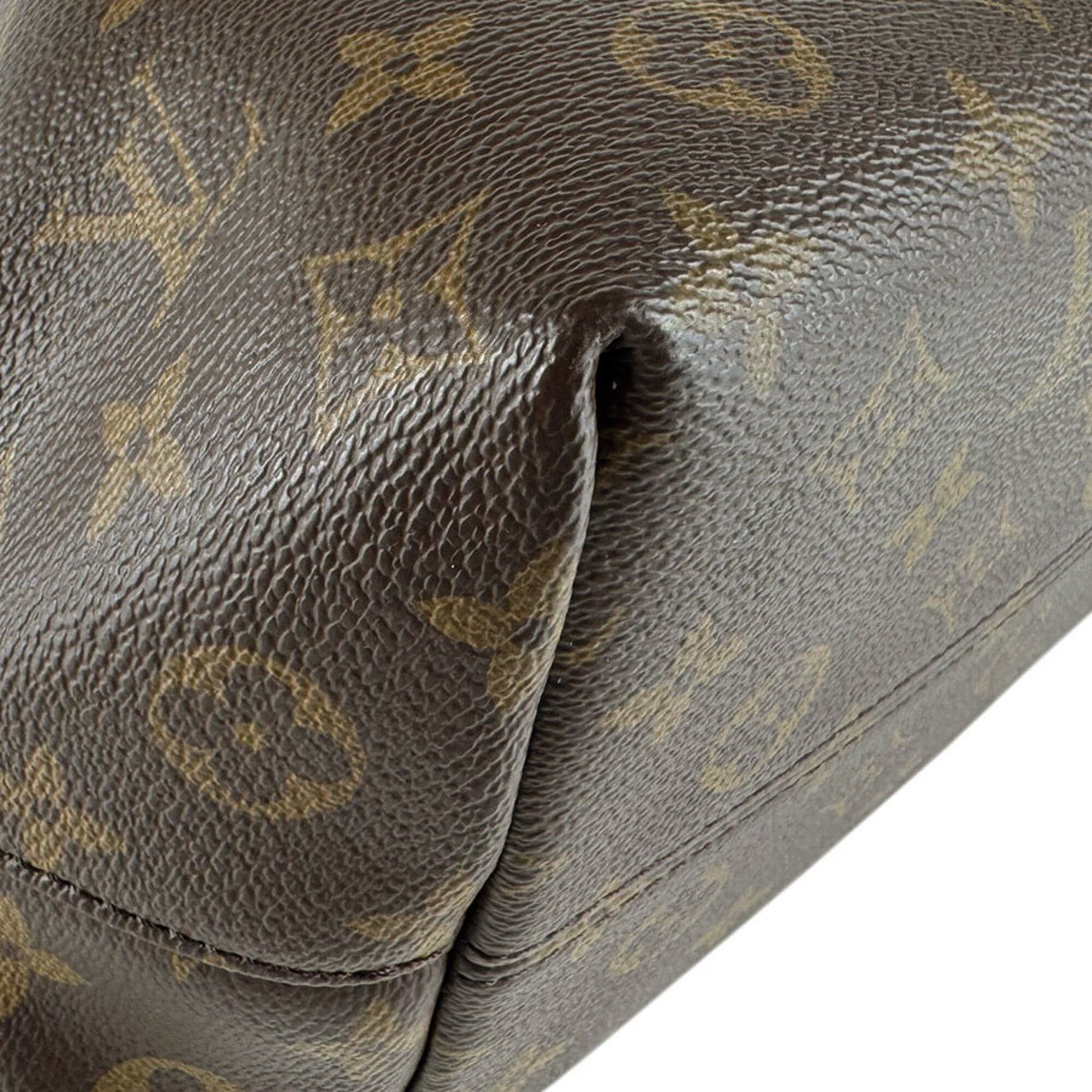 Louis Vuitton Louis Vuitton Backpack Monogram Montsouris NM PM Canvas Brown Black Gold Women's M45515 z9338 Size ONE SIZE - 8 Thumbnail