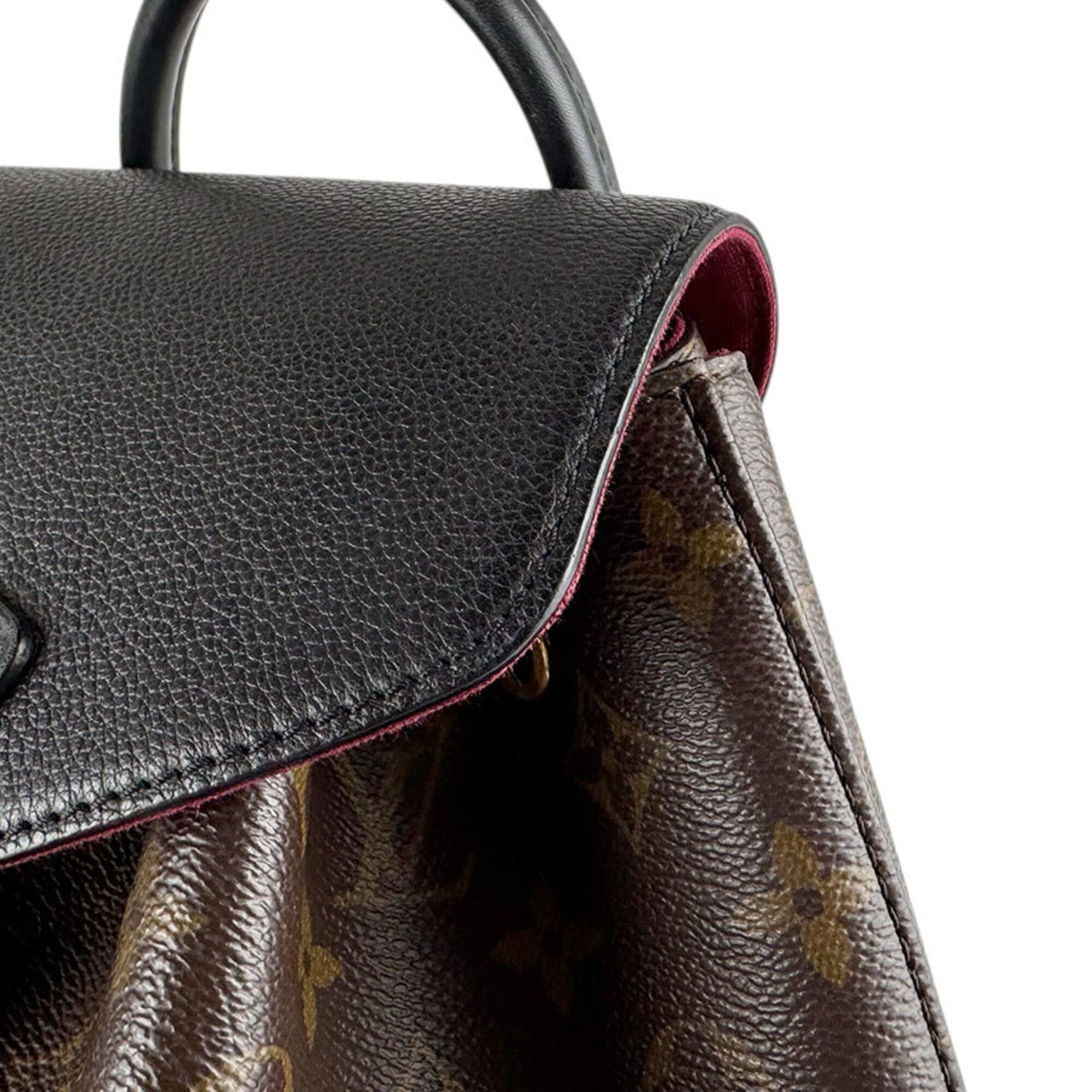 Louis Vuitton Louis Vuitton Backpack Monogram Montsouris NM PM Canvas Brown Black Gold Women's M45515 z9338 Size ONE SIZE - 7 Thumbnail